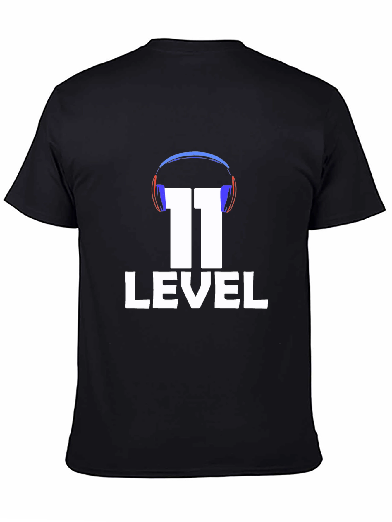 Level 11 Gaming T-Shirt - Gamer Headset Design