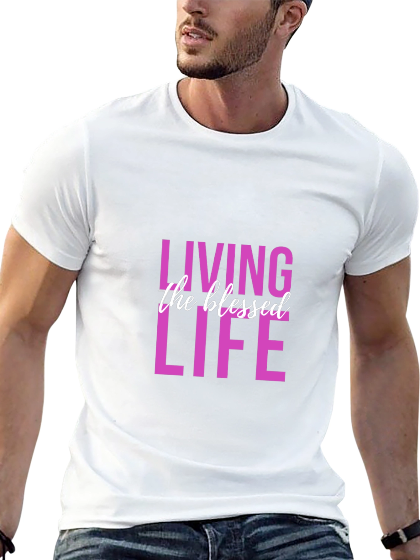 Blessed Life Graphic Tee - Black