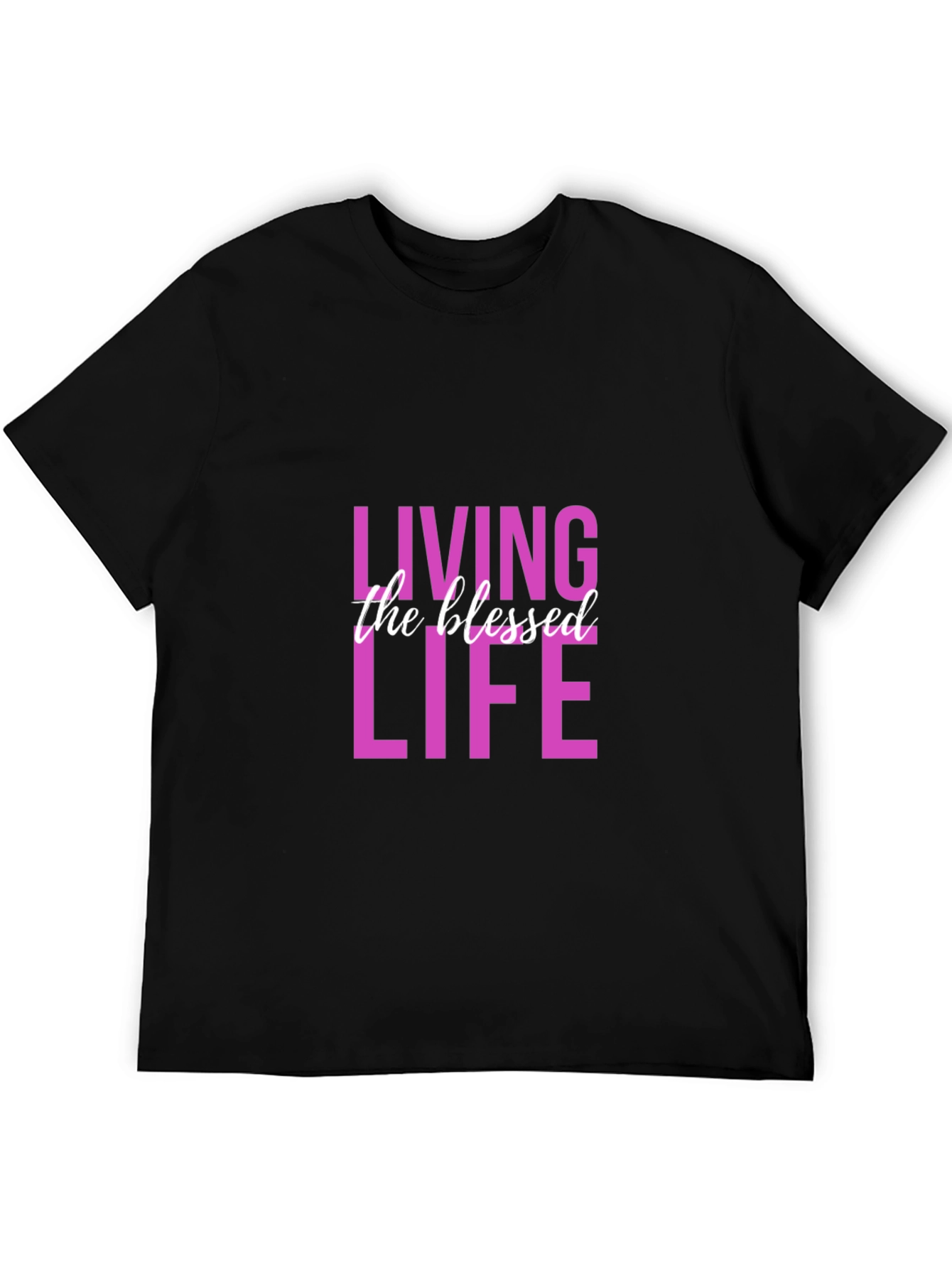 Blessed Life Graphic Tee - Black