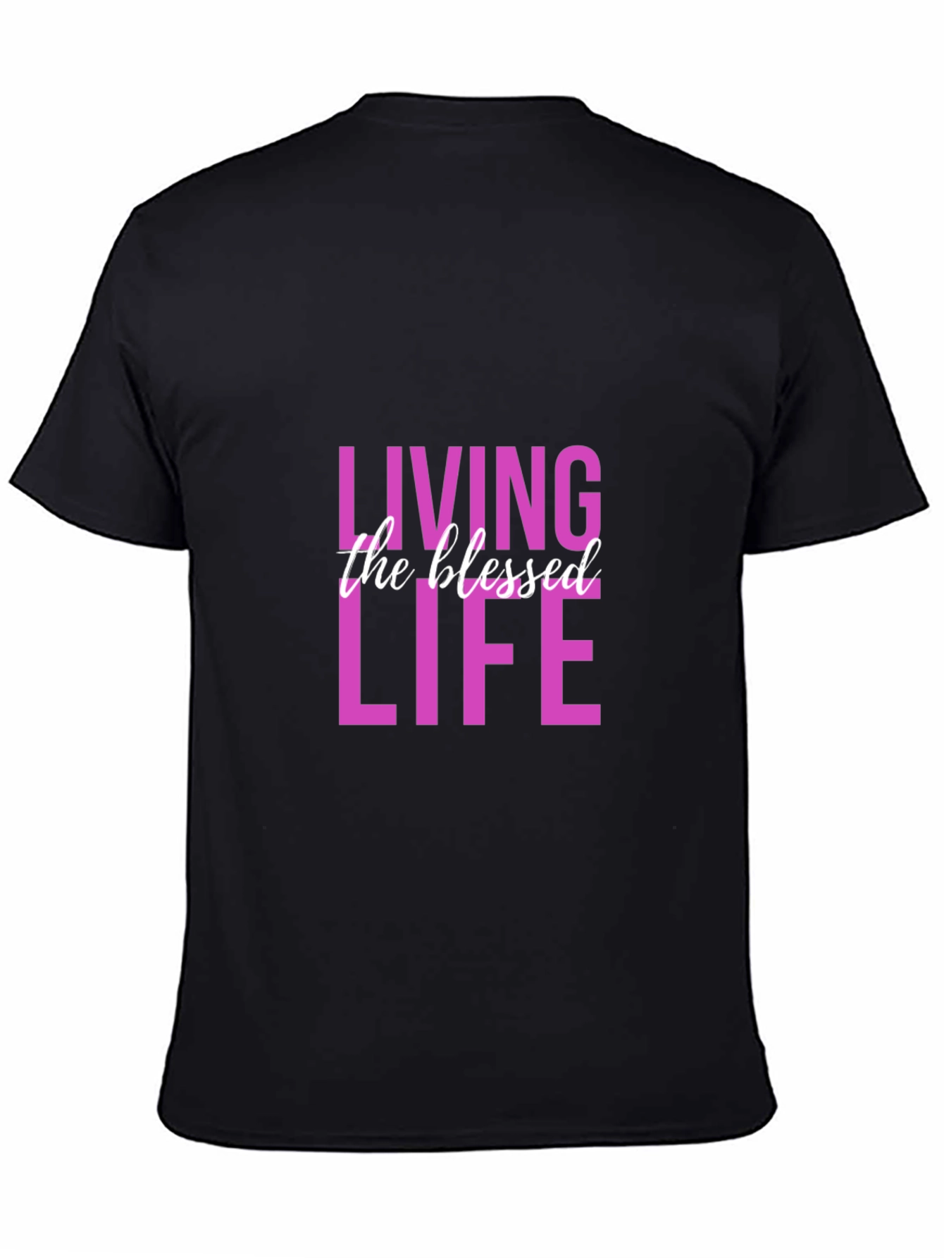Blessed Life Graphic Tee - Black