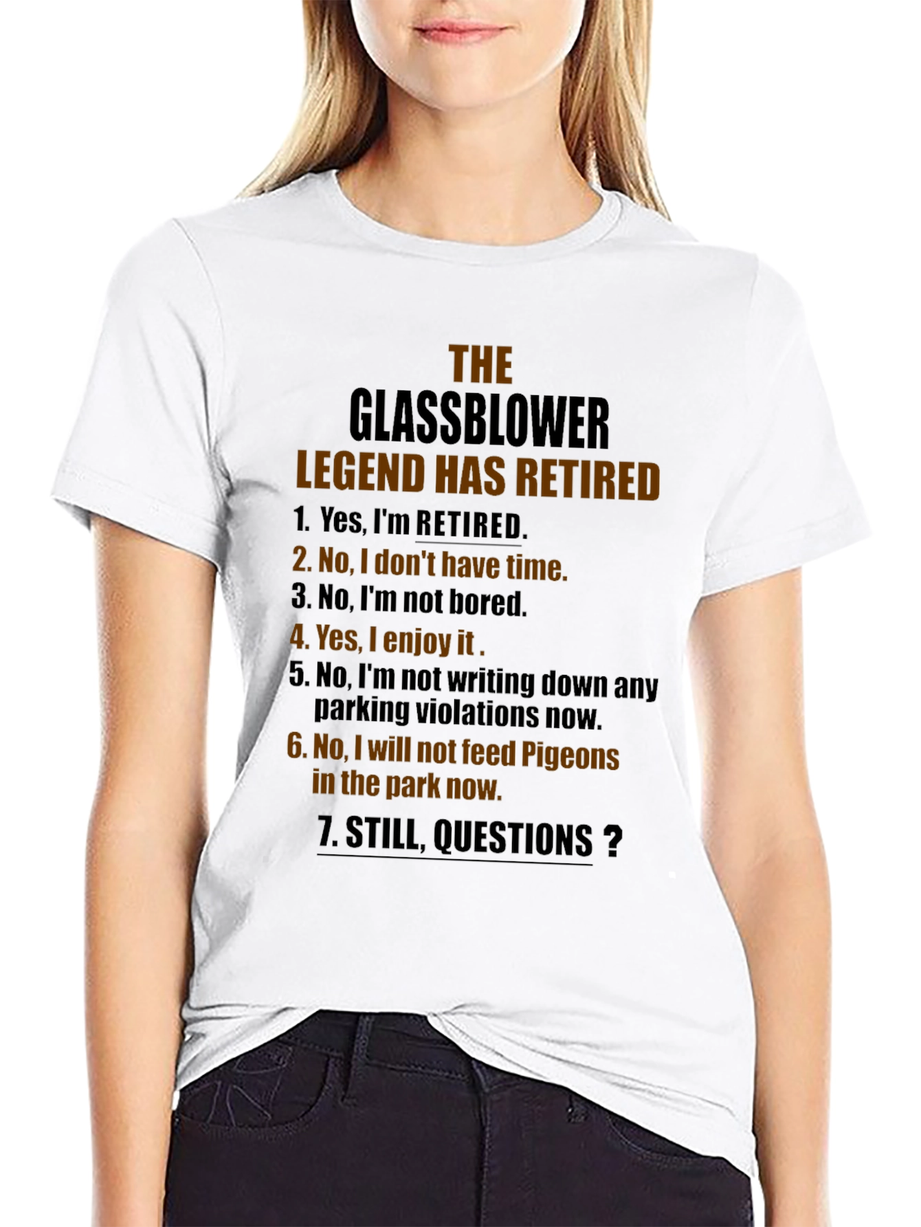Retired Glassblower Legend T-Shirt