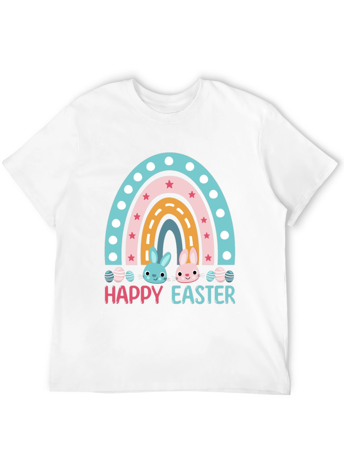 Happy Easter Rainbow Bunny T-Shirt