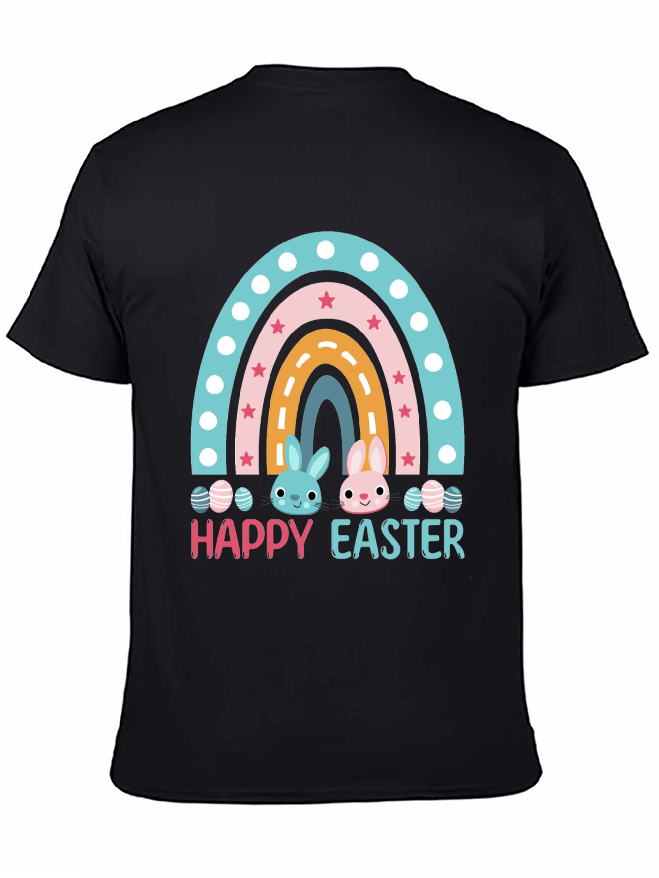 Happy Easter Rainbow Bunny T-Shirt