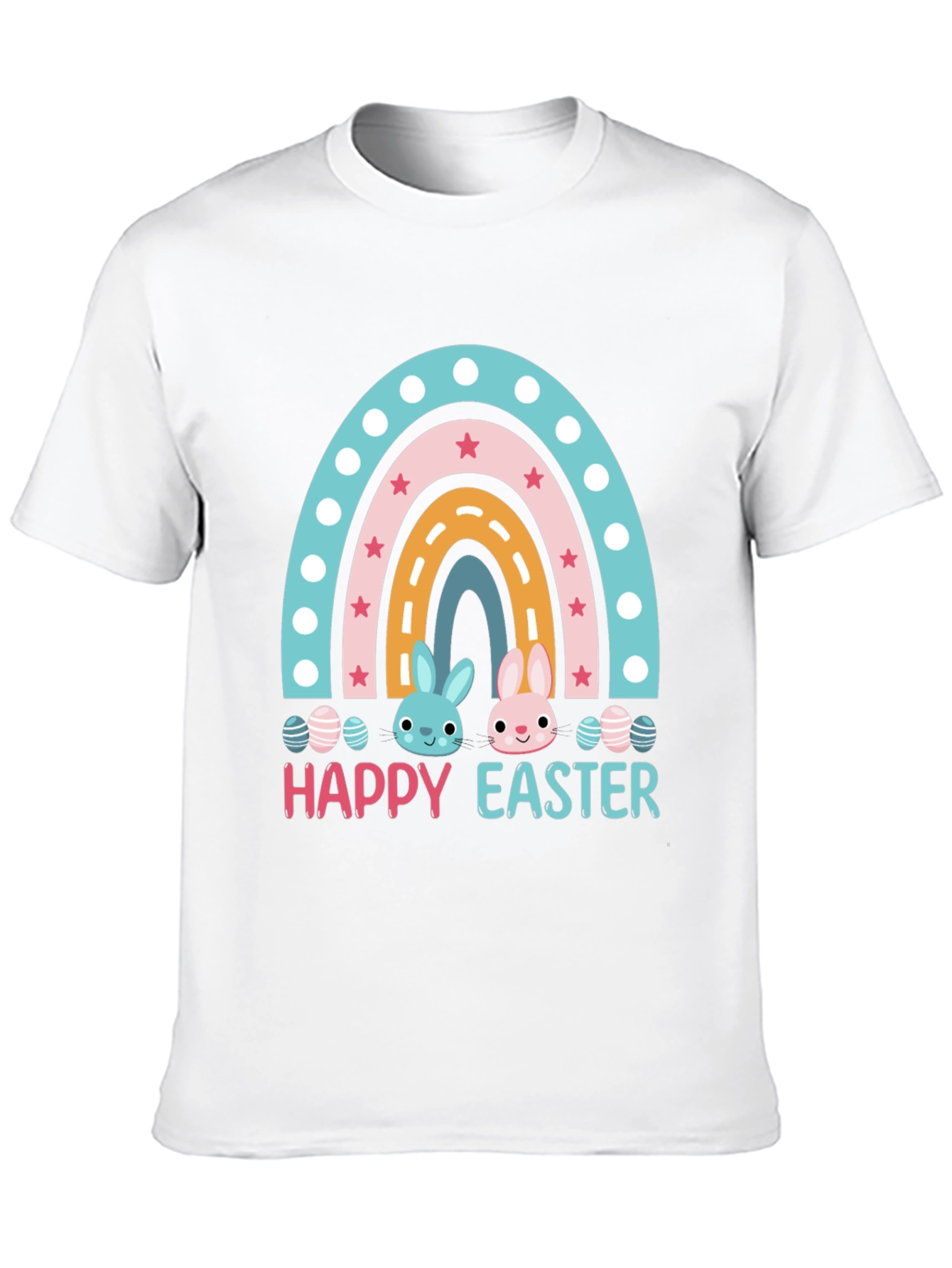 Happy Easter Rainbow Bunny T-Shirt