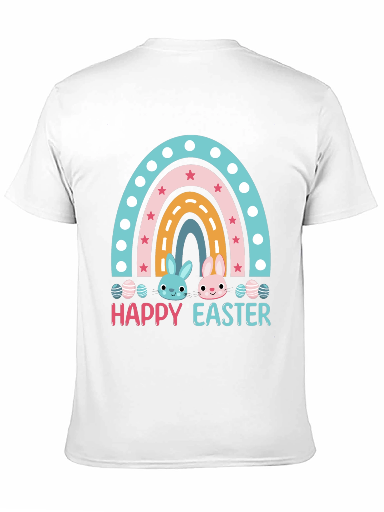 Happy Easter Rainbow Bunny T-Shirt