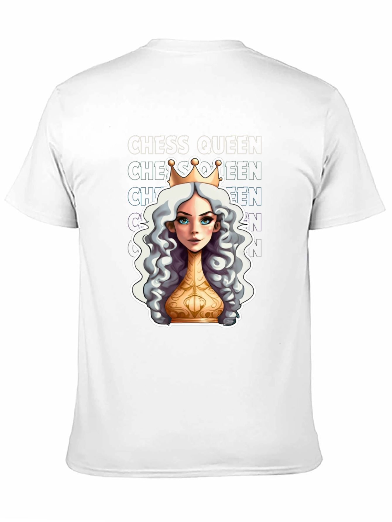 Chess Queen Graphic T-Shirt - Unique Design