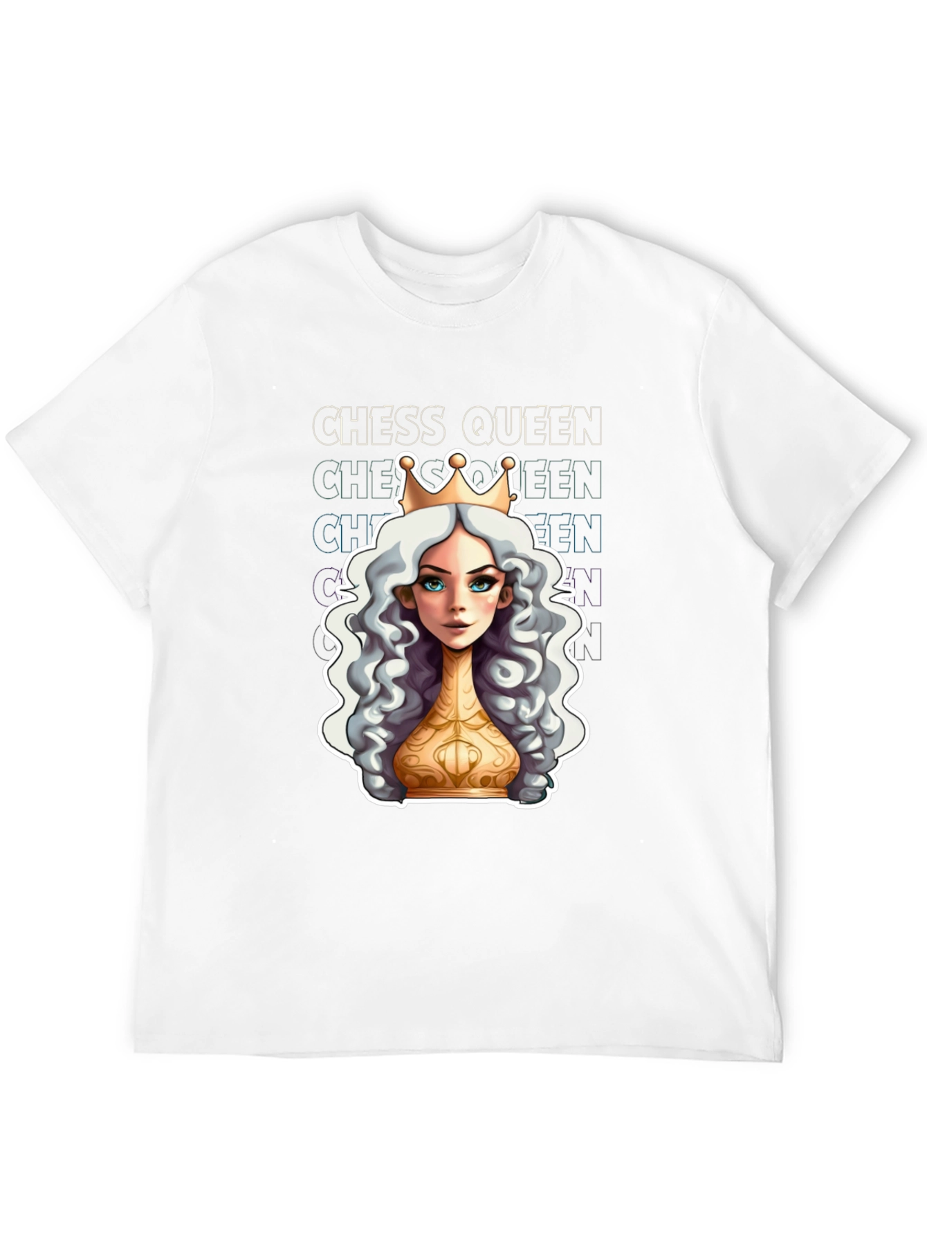 Chess Queen Graphic T-Shirt - Unique Design