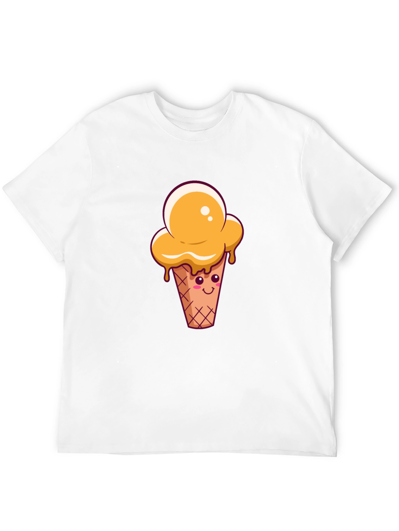 Cute Ice Cream Cone Graphic Tee