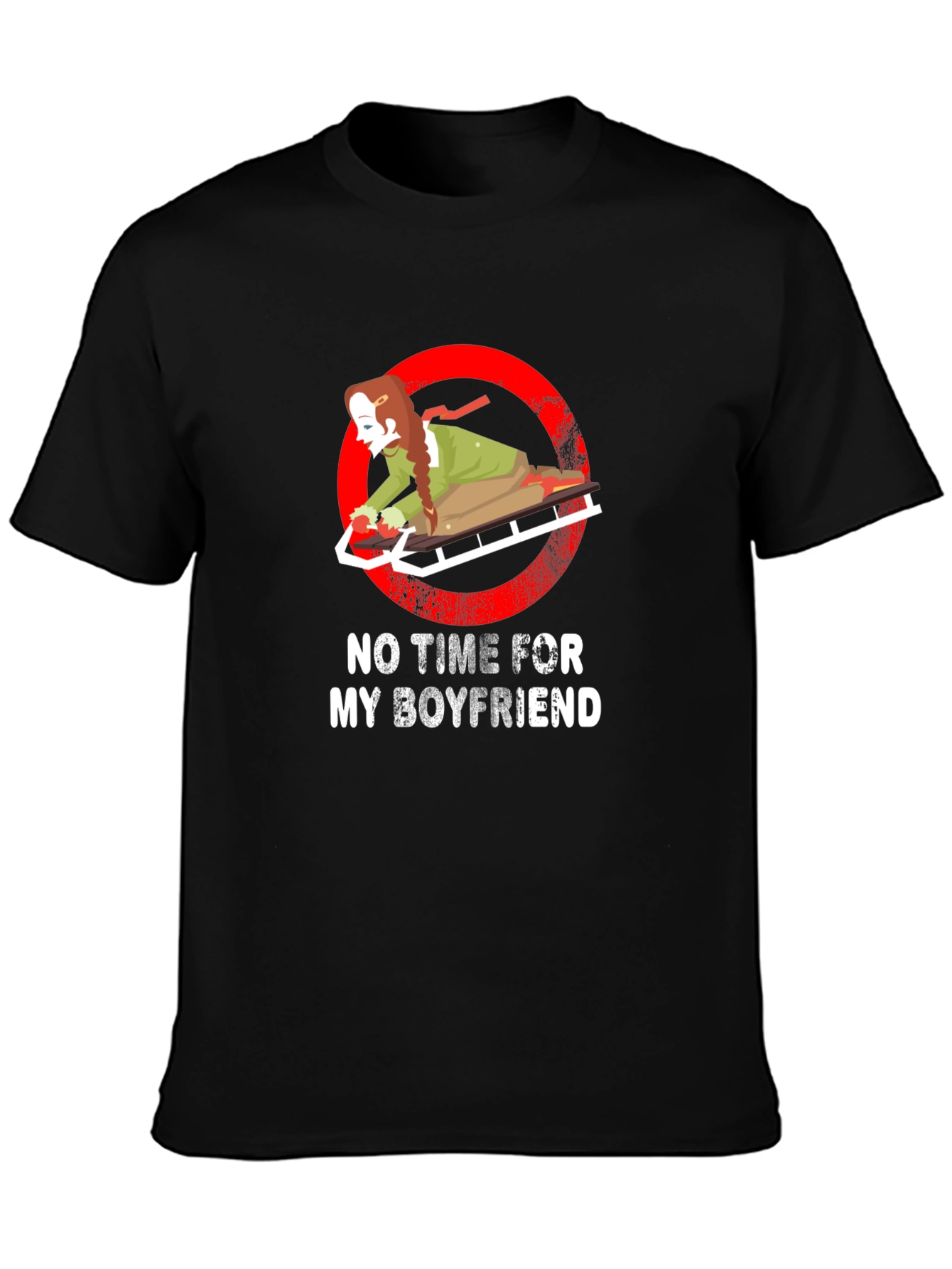 No Time For My Boyfriend Graphic Tee