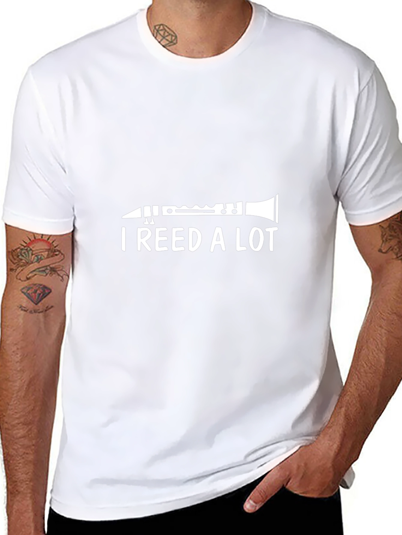 I Reed A Lot Clarinet Musician T-Shirt