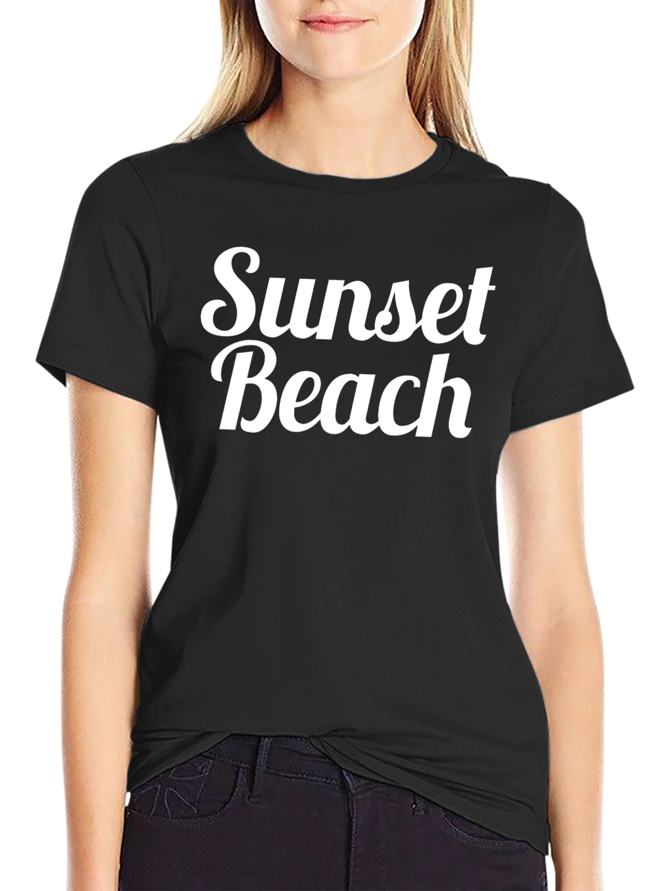 Sunset Beach T-Shirt - Classic Design