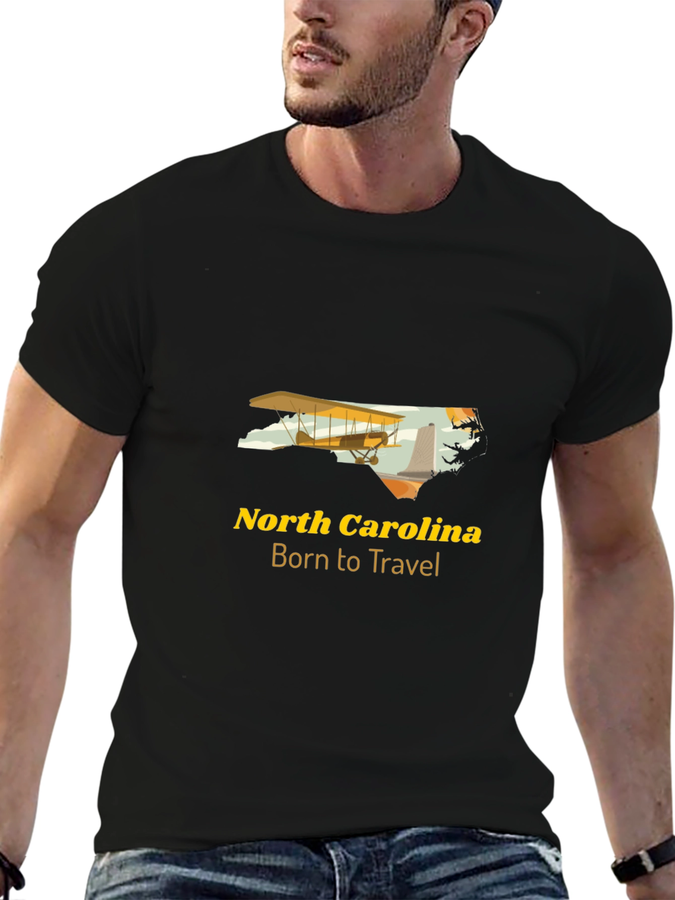 North Carolina Travel Graphic Tee