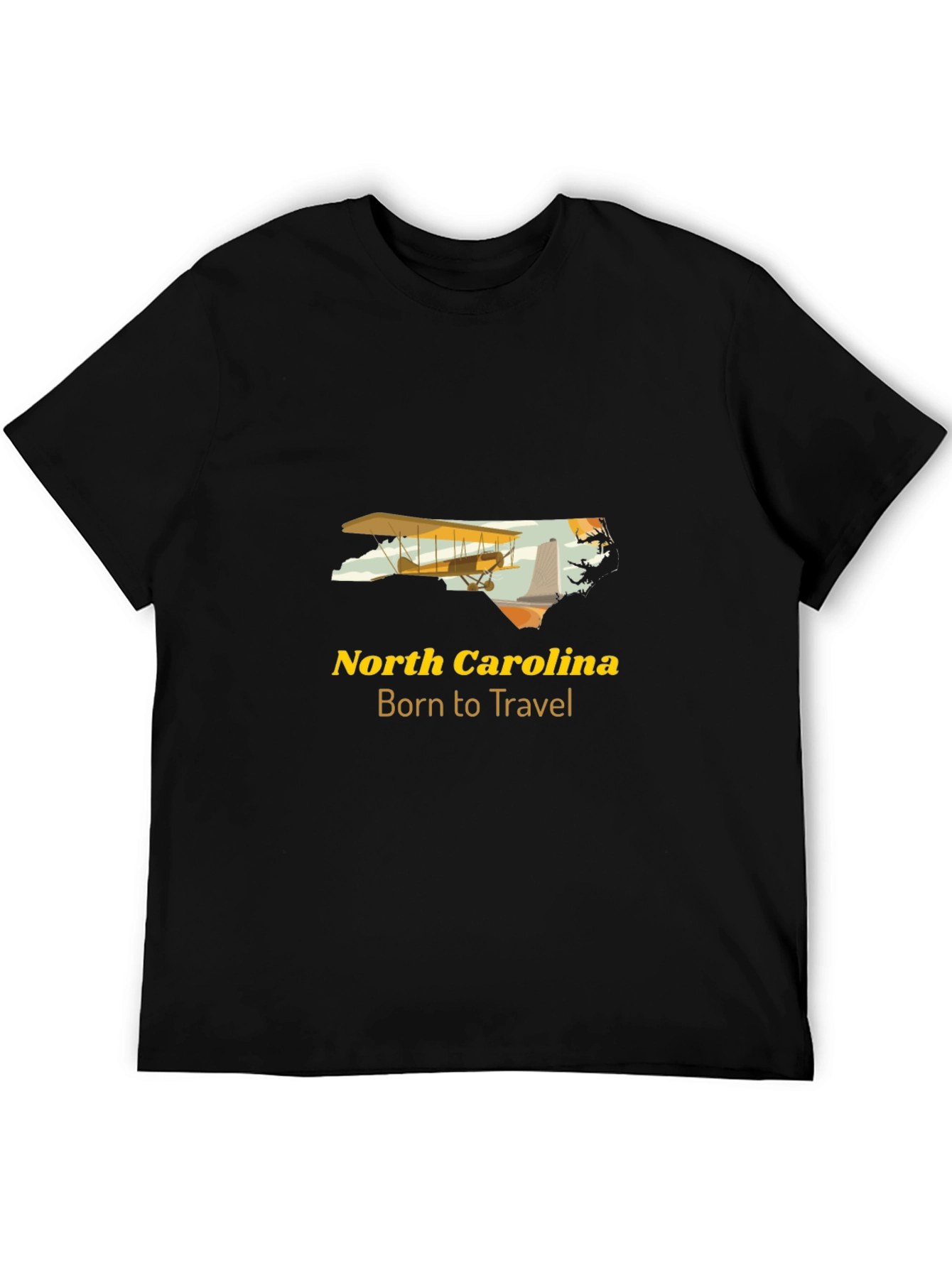 North Carolina Travel Graphic Tee