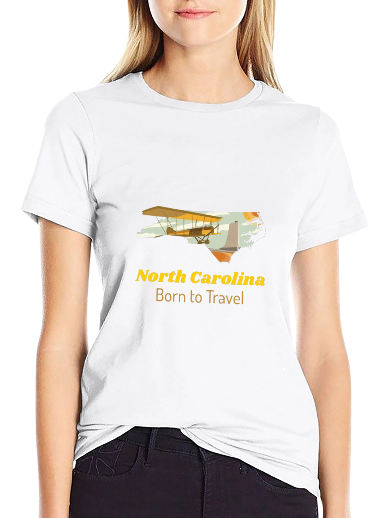 North Carolina Travel Graphic Tee
