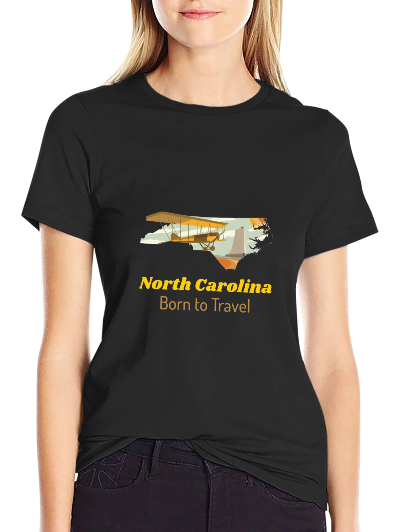 North Carolina Travel Graphic Tee