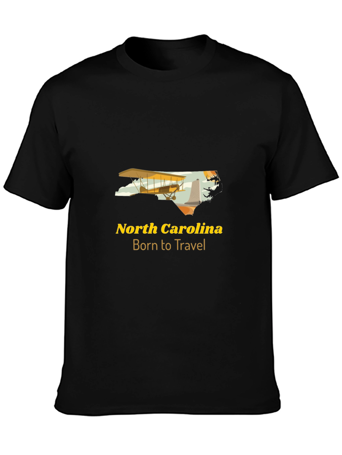 North Carolina Travel Graphic Tee