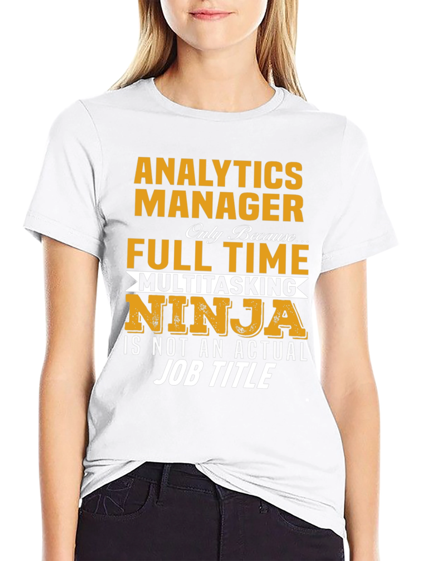 Analytics Manager Multitasking Ninja T-Shirt