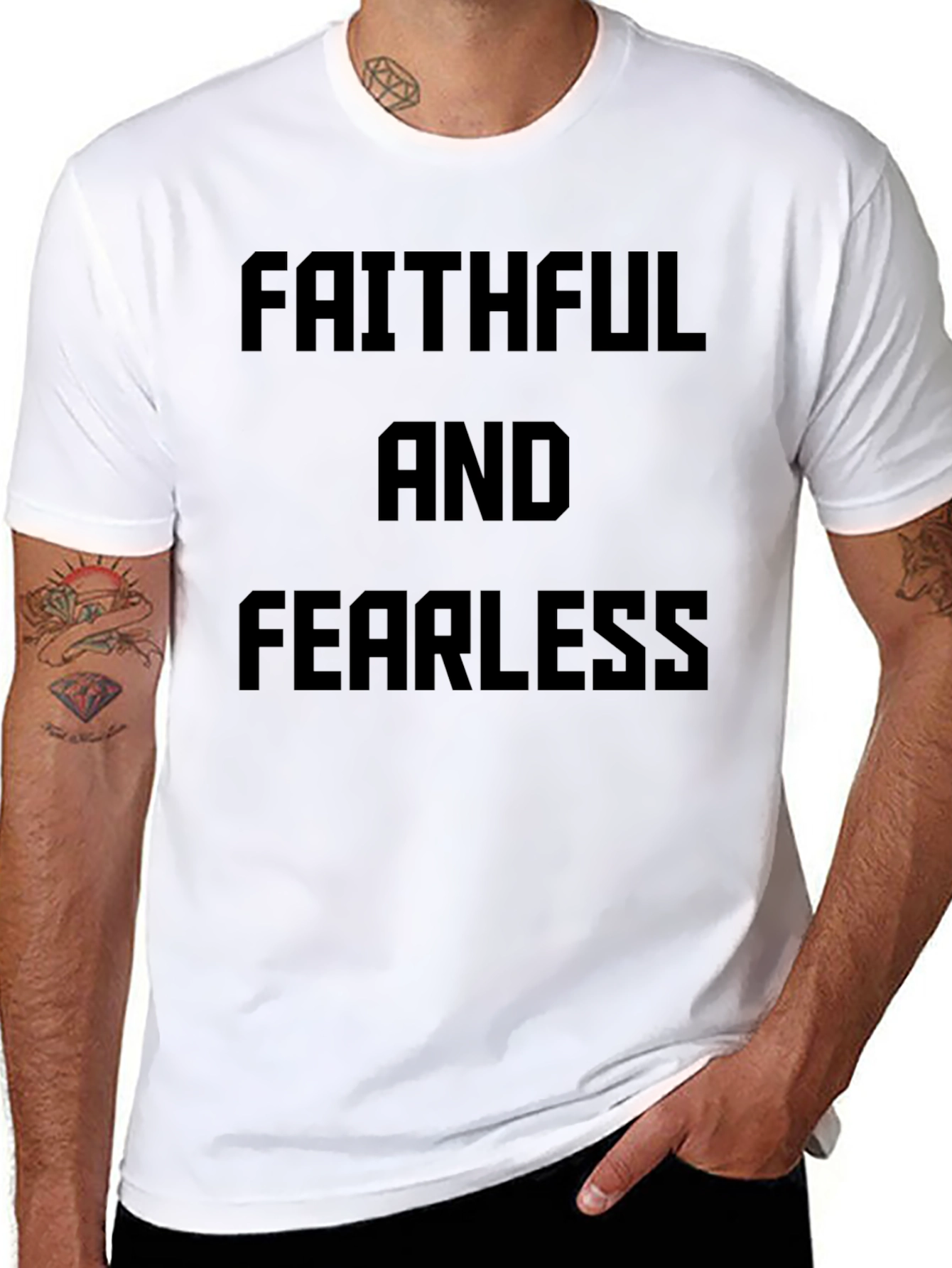 Faithful and Fearless Graphic T-Shirt