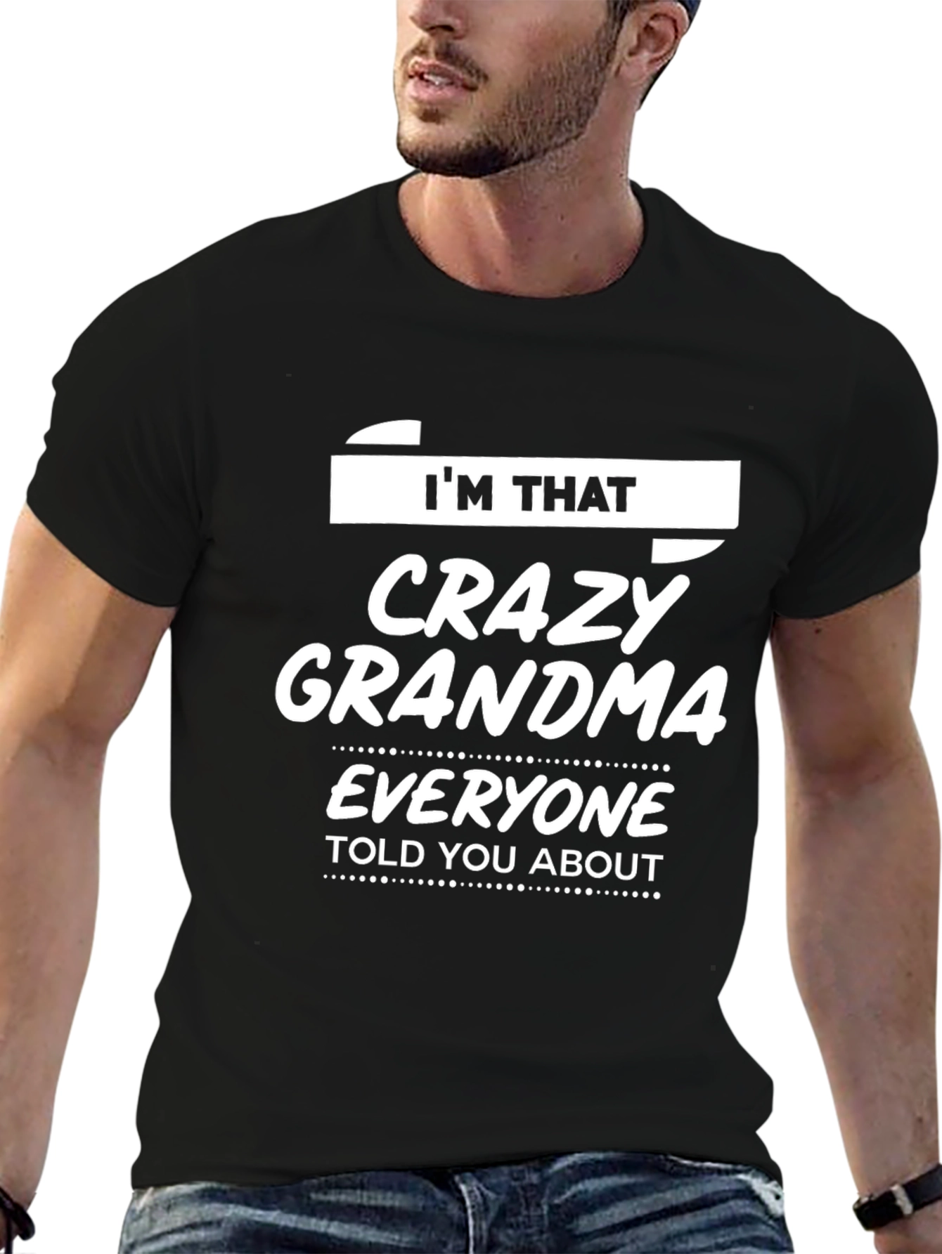 Crazy Grandma T-Shirt - Novelty Graphic Tee