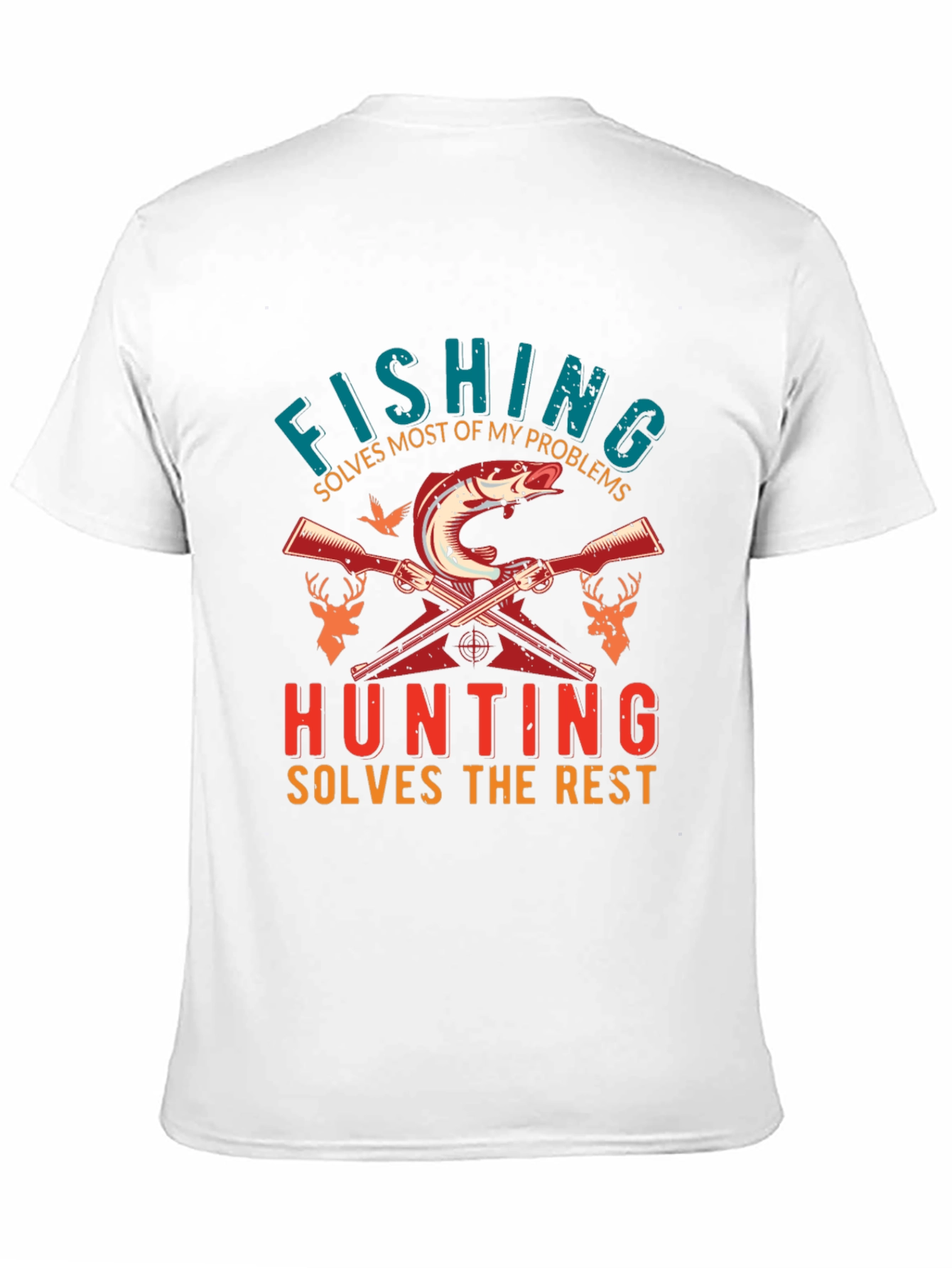 Fishing and Hunting Graphic Tee