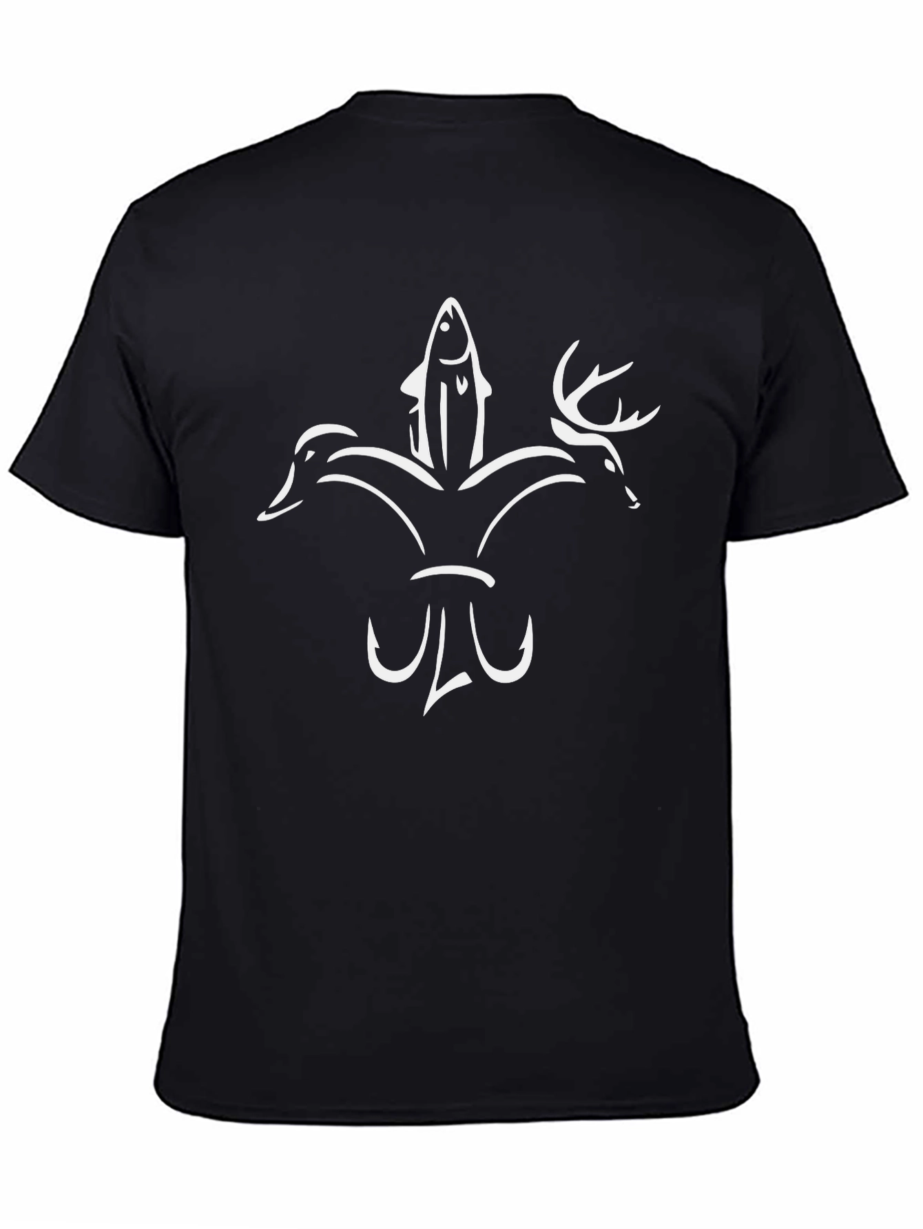Outdoor Enthusiast T-Shirt - Hunting Fishing Wildlife Tee
