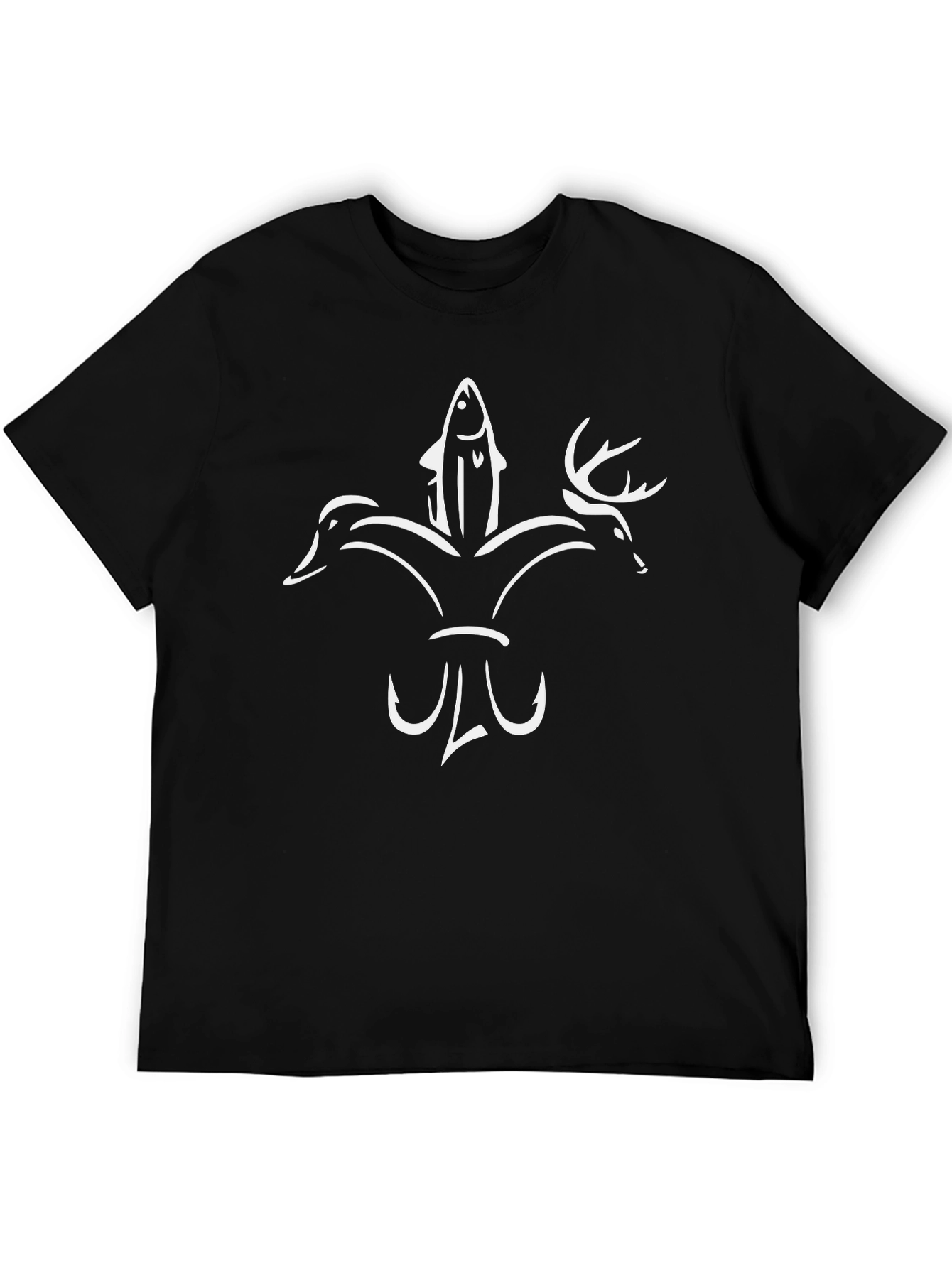 Outdoor Enthusiast T-Shirt - Hunting Fishing Wildlife Tee