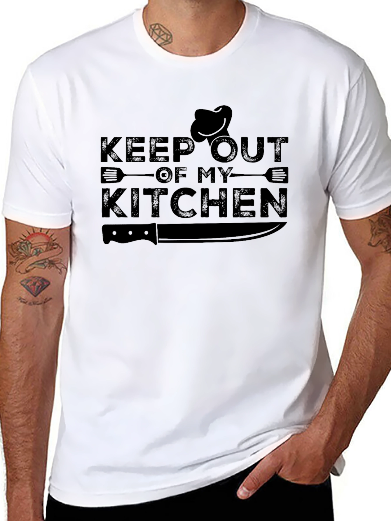Keep Out of My Kitchen Graphic T-Shirt