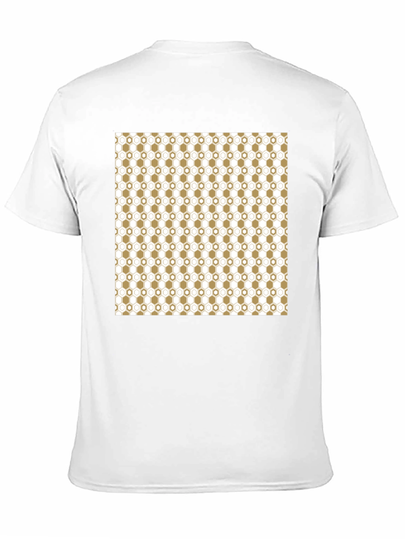 Geometric Honeycomb Pattern T-Shirt