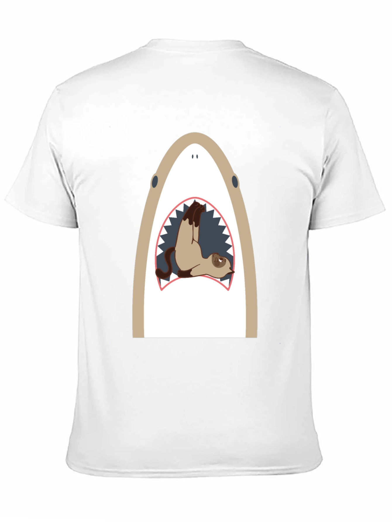 Funny Shark Attack Dog T-Shirt