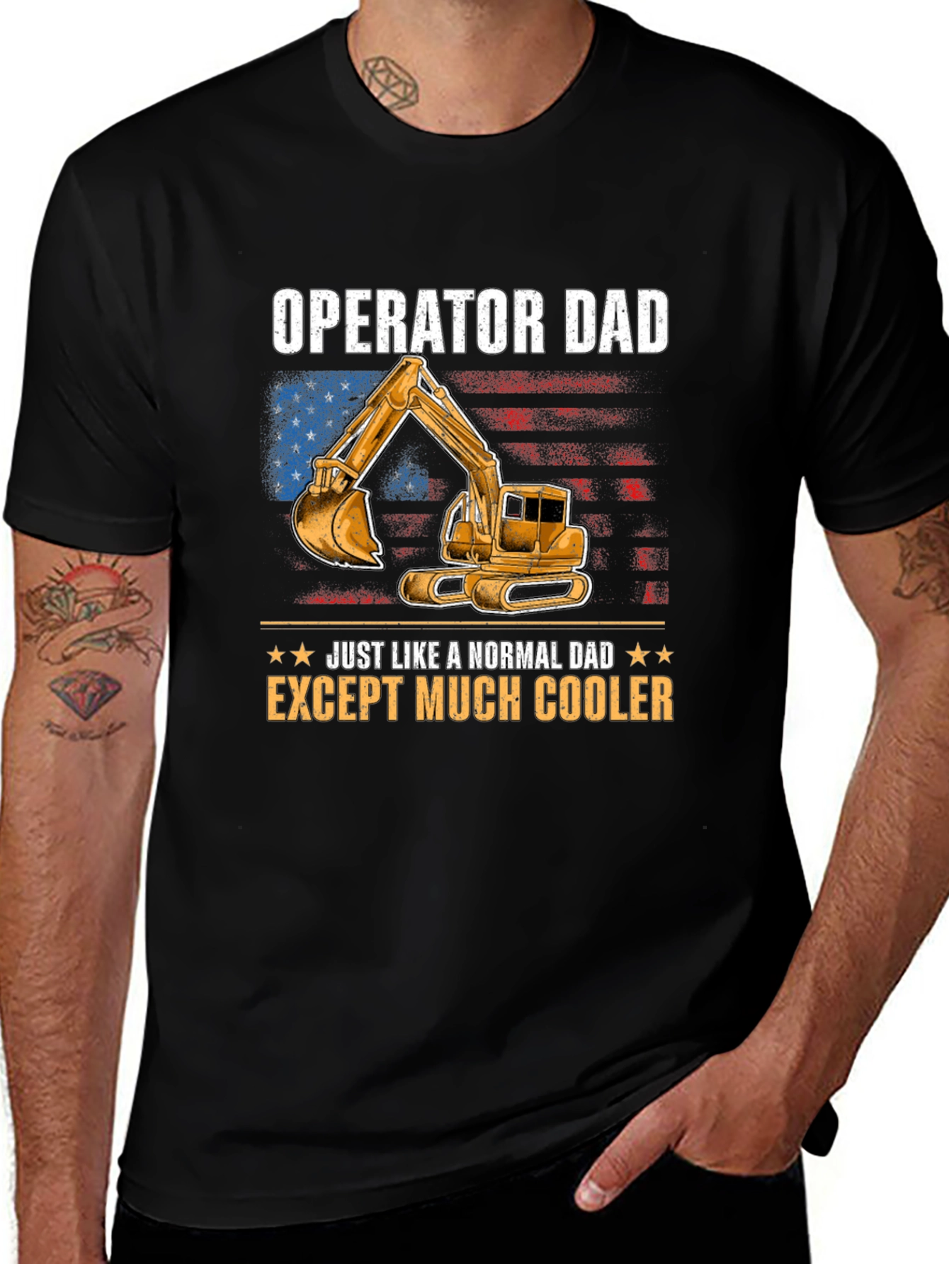 Operator Dad T-Shirt - Much Cooler Dad