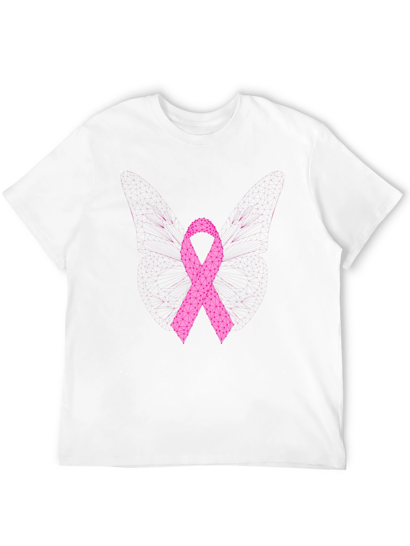 Pink Ribbon Support T-Shirt - Awareness Tee