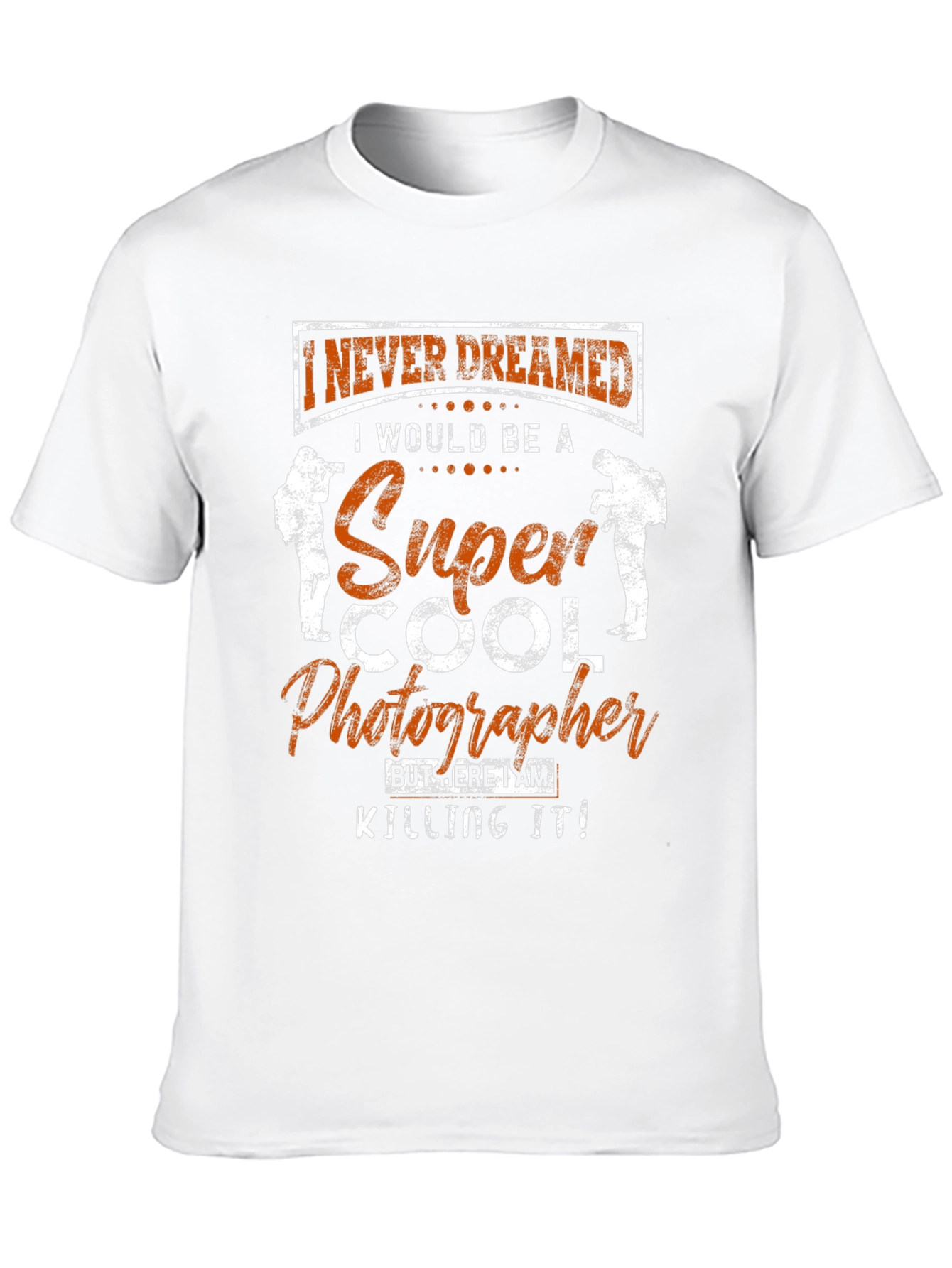 Super Cool Photographer Black T-Shirt