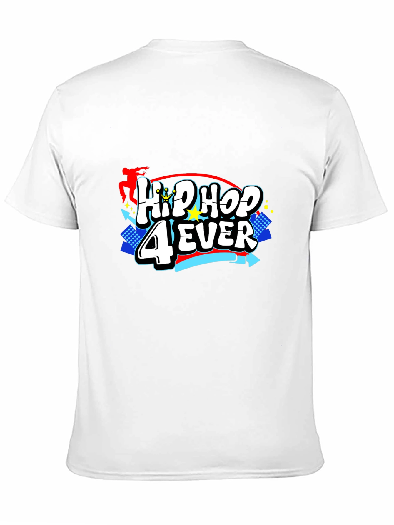Hip Hop 4 Ever Black T-Shirt