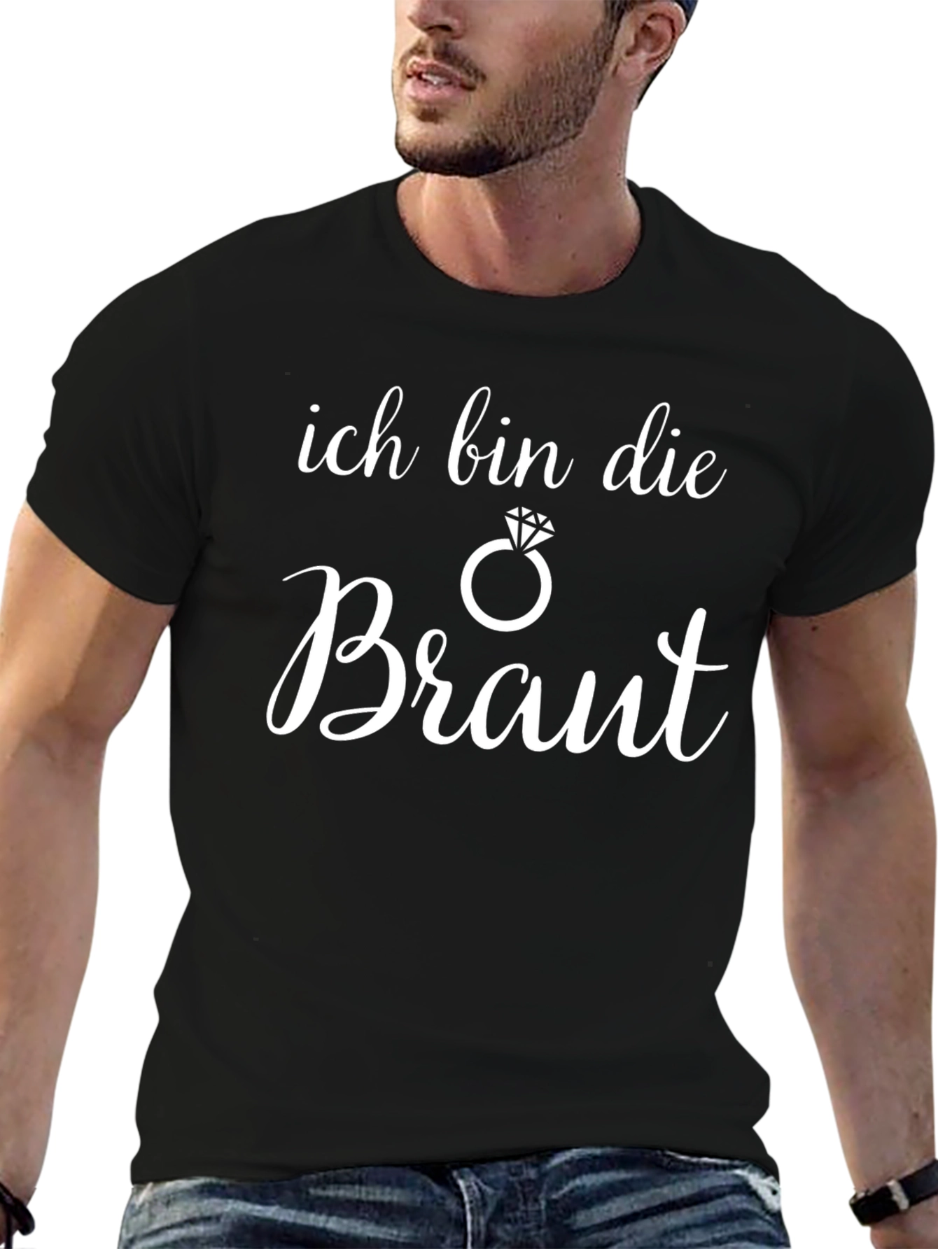Ich Bin Die Braut Bride T-Shirt