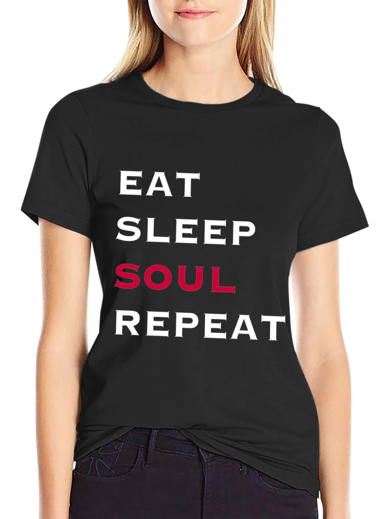 Eat Sleep Soul Repeat Graphic Tee