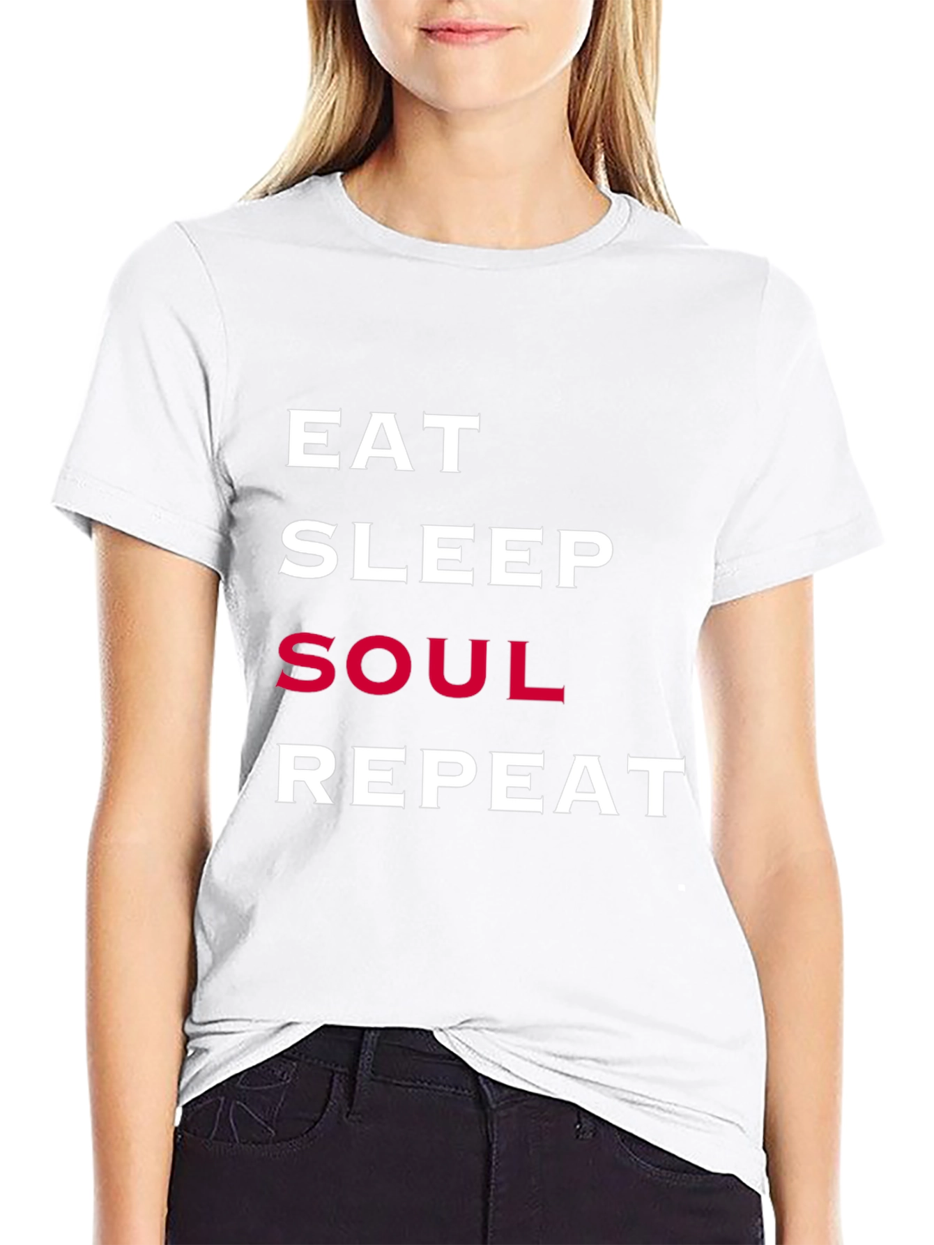 Eat Sleep Soul Repeat Graphic Tee
