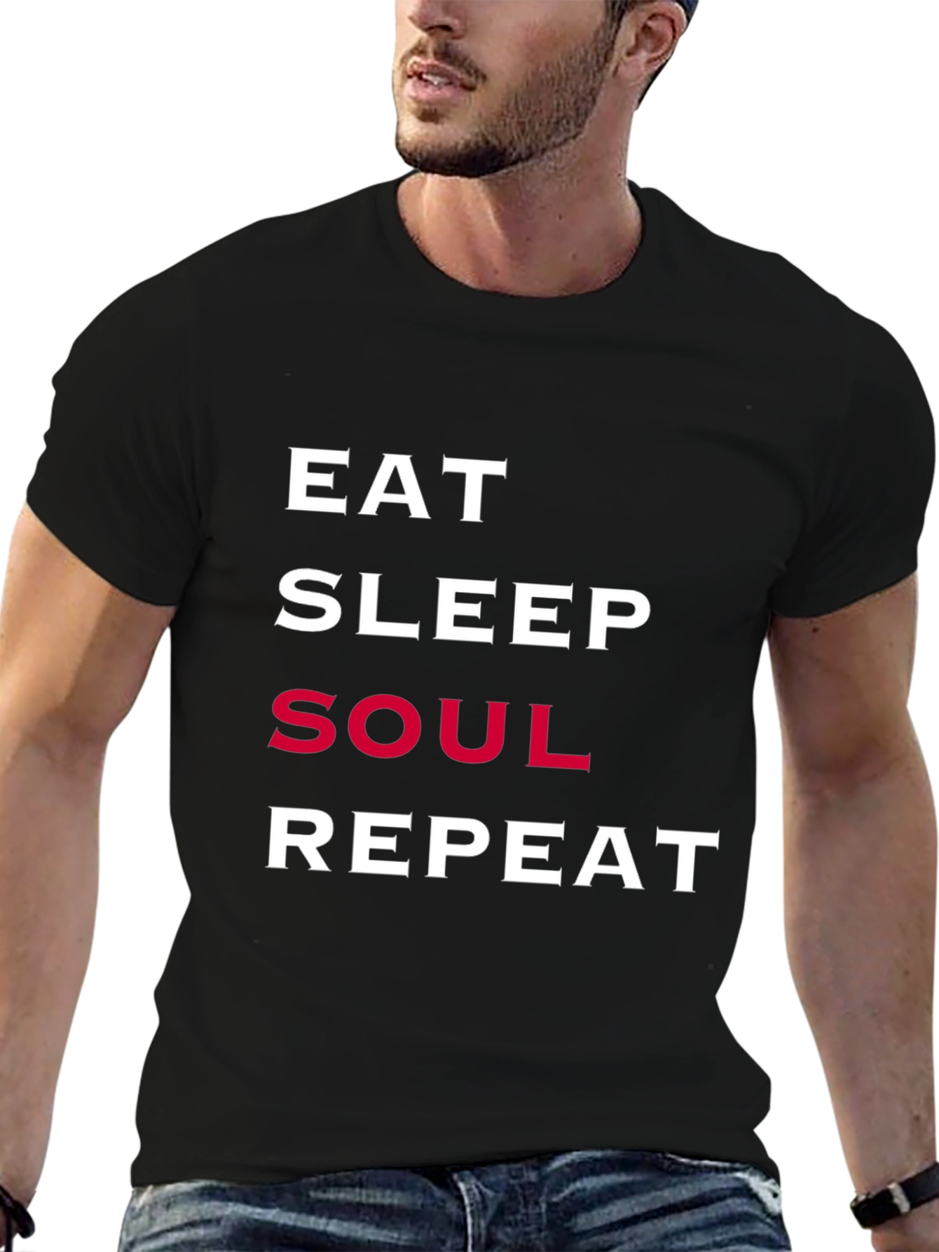 Eat Sleep Soul Repeat Graphic Tee