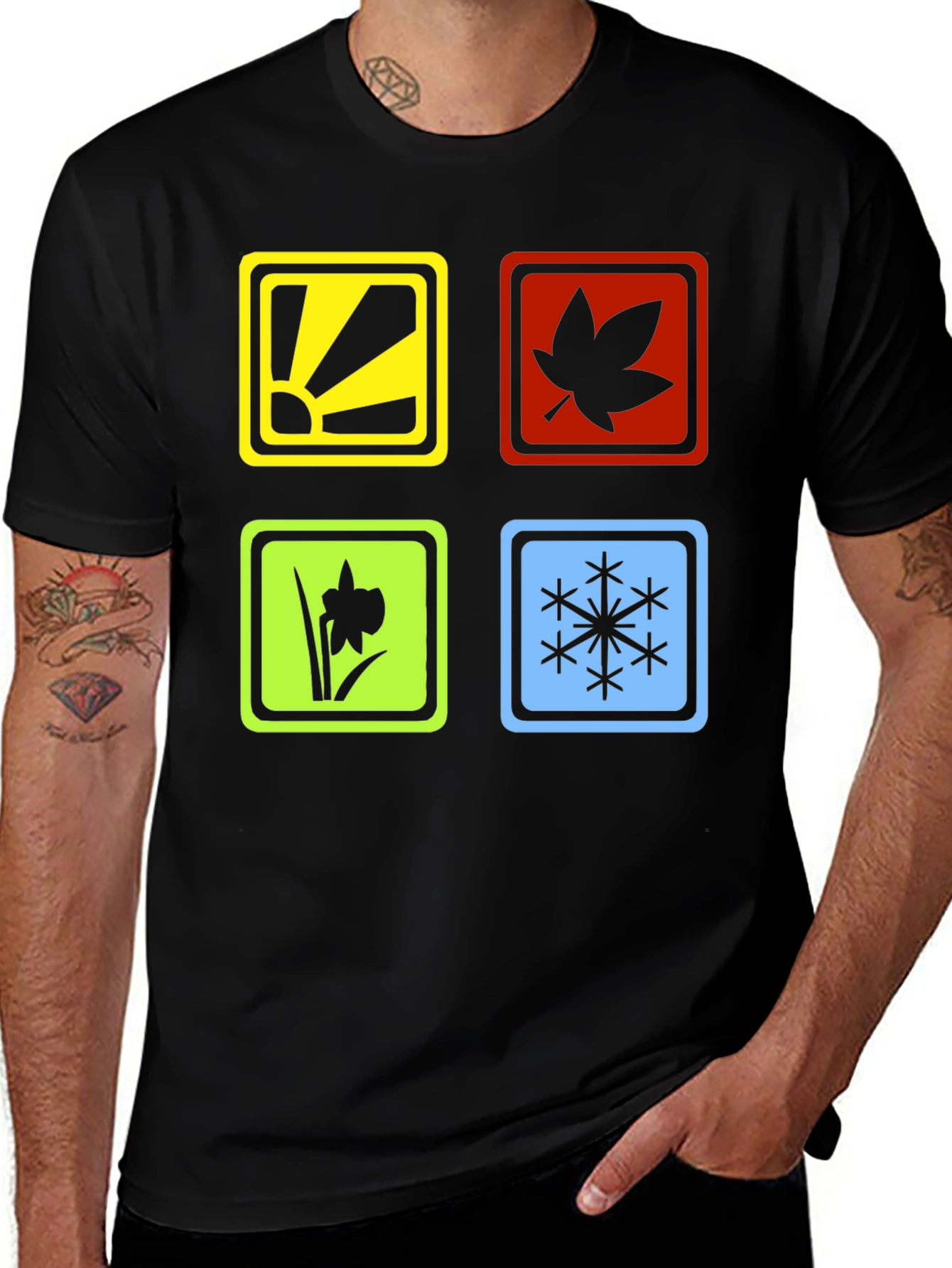 Four Seasons Graphic T-Shirt