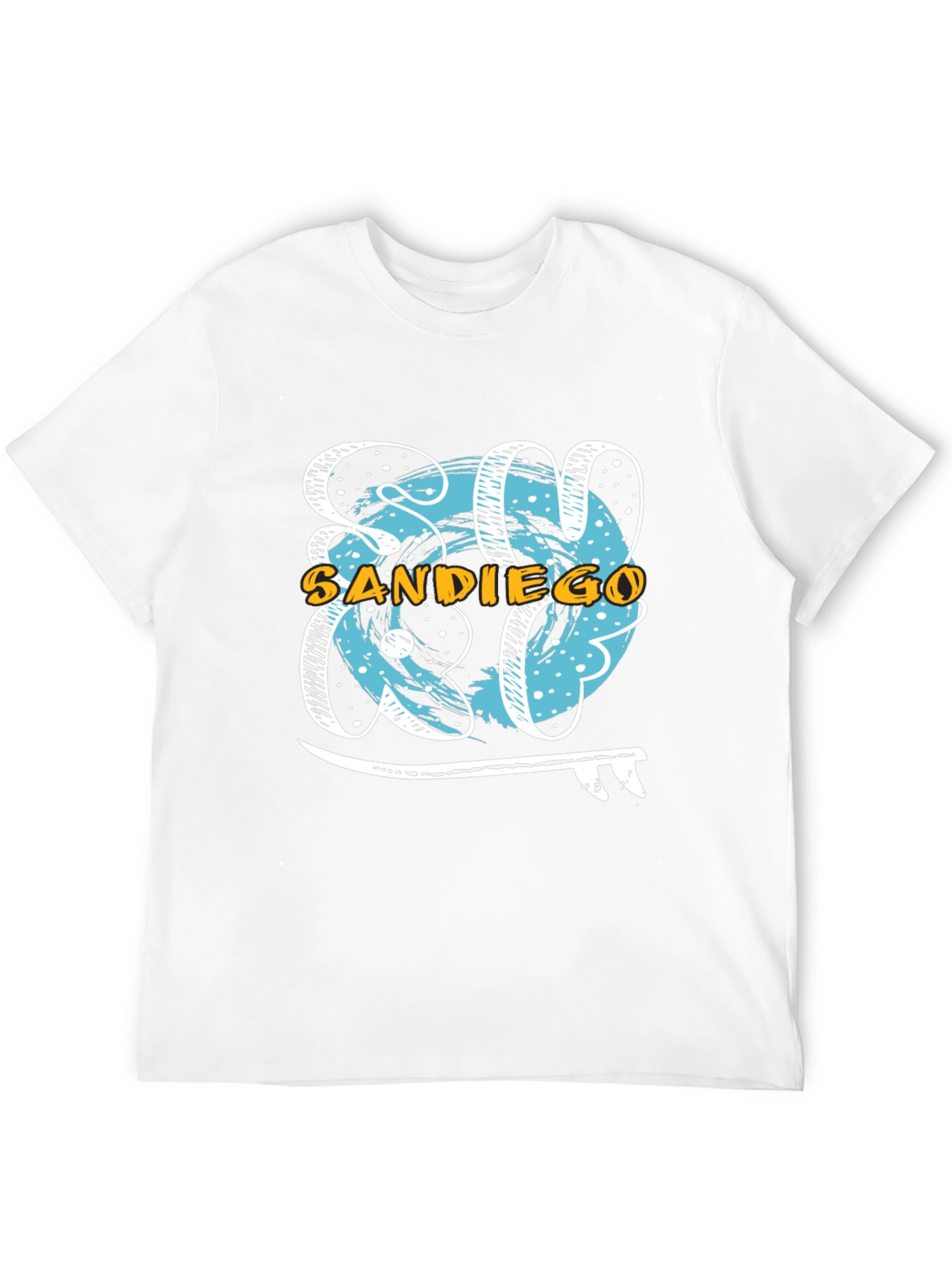 San Diego Surf T-Shirt - Black