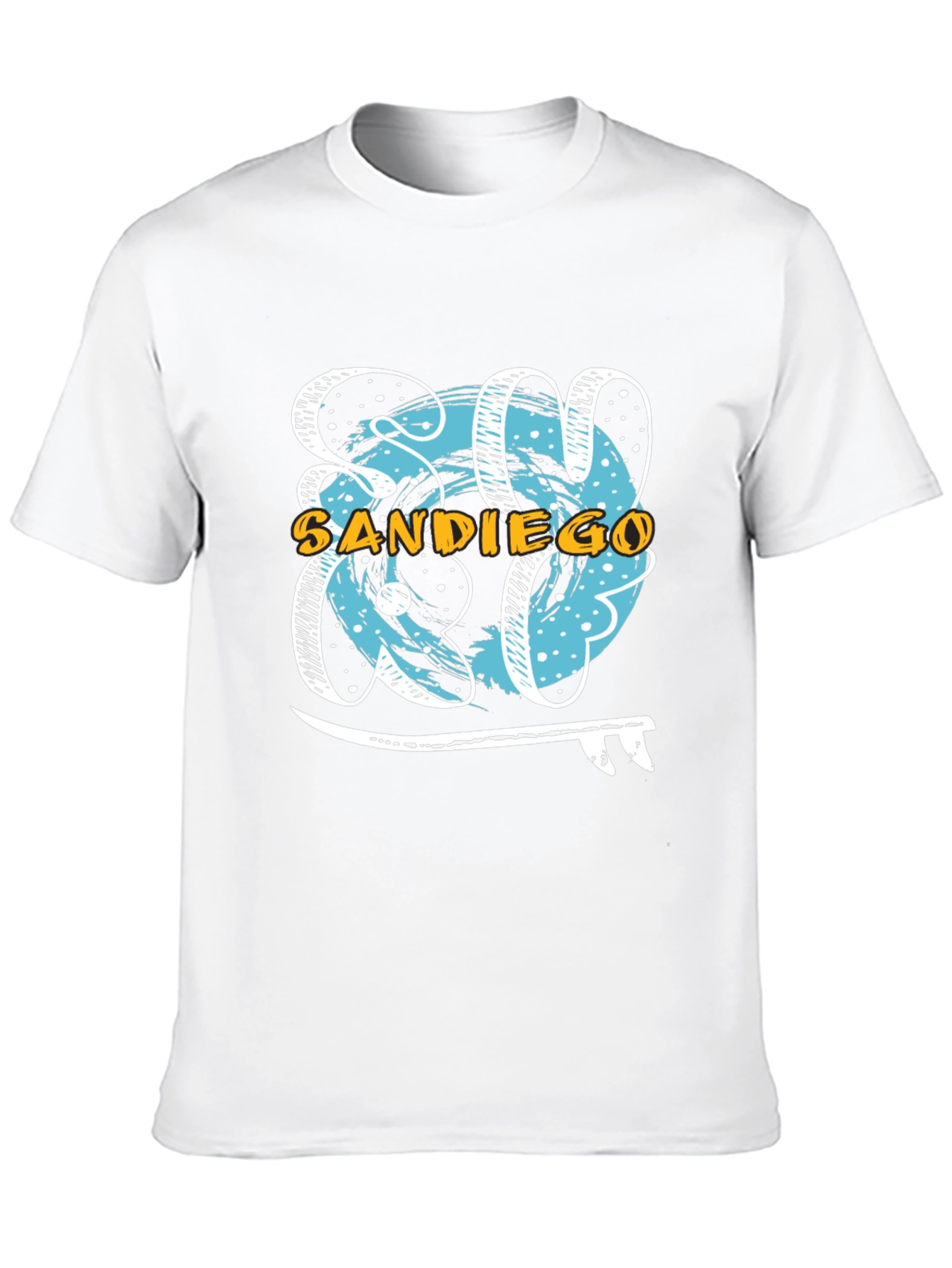 San Diego Surf T-Shirt - Black