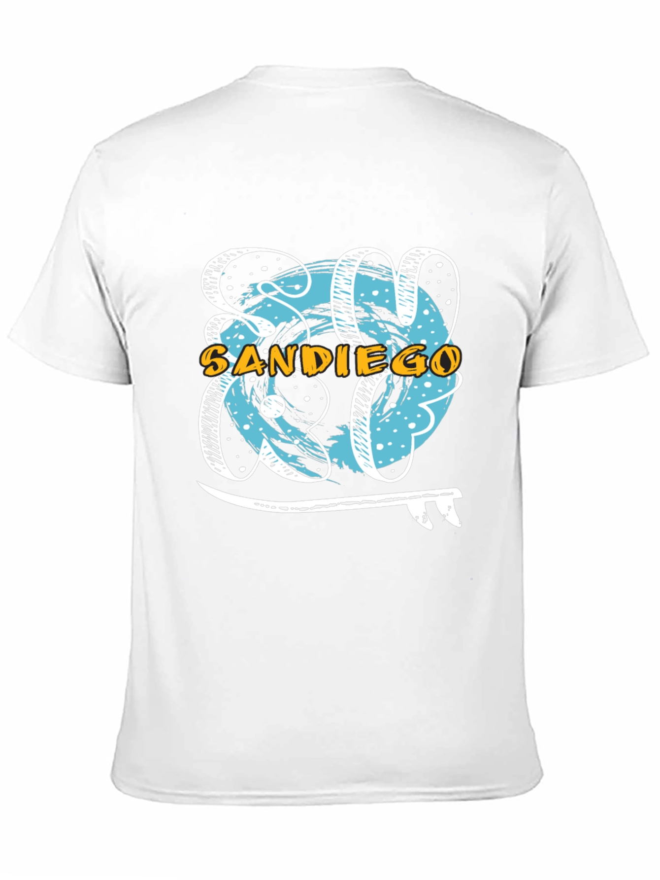 San Diego Surf T-Shirt - Black