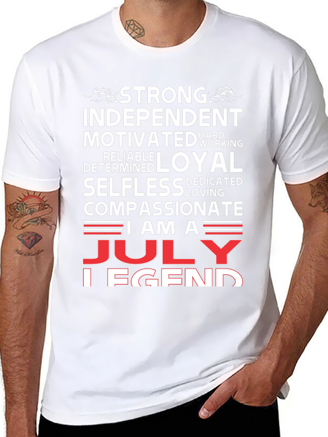 July Legend Graphic T-Shirt - Strong & Independent