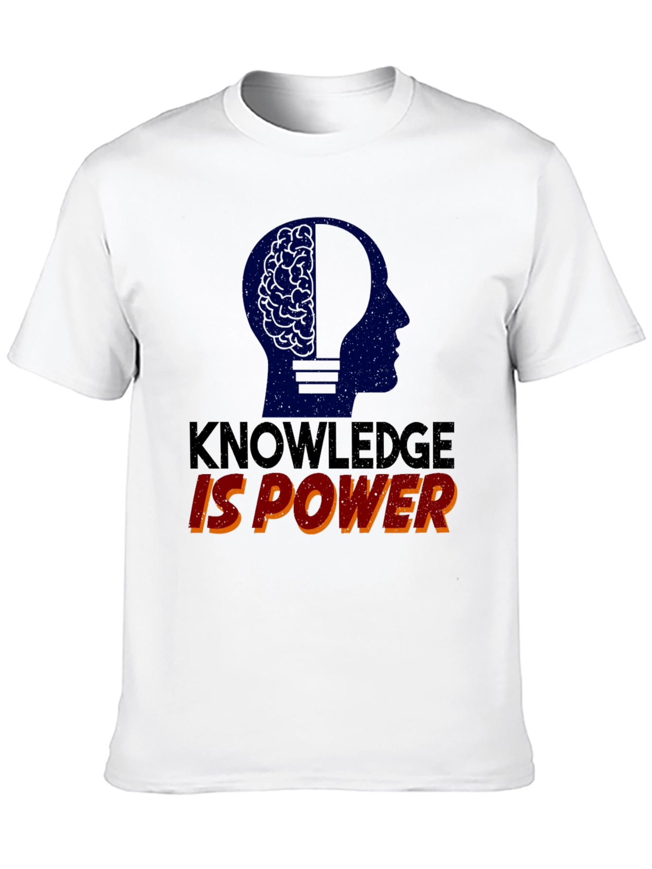 Knowledge is Power Graphic Tee - Unisex Black T-Shirt