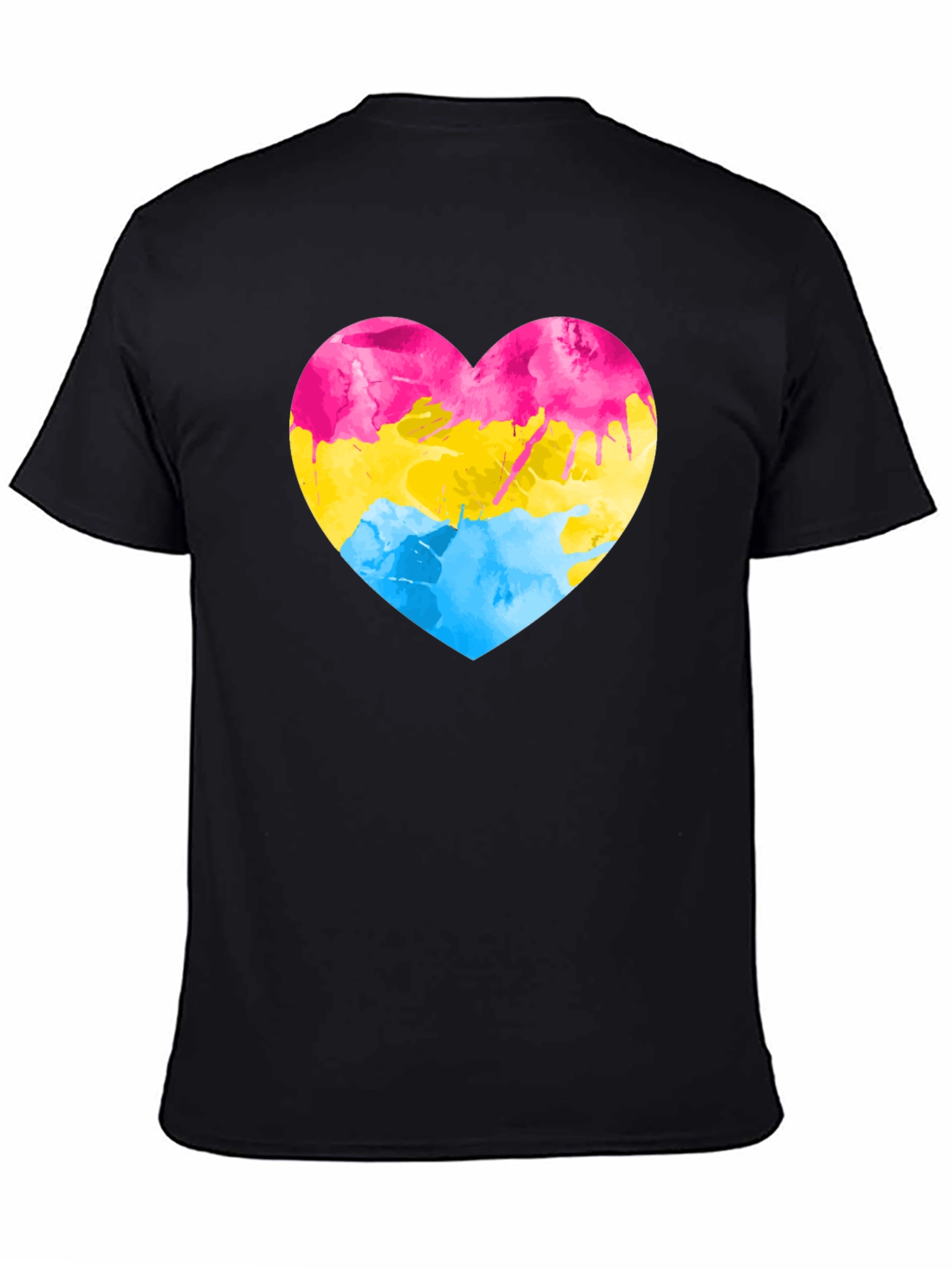 Pansexual Pride Heart T-Shirt