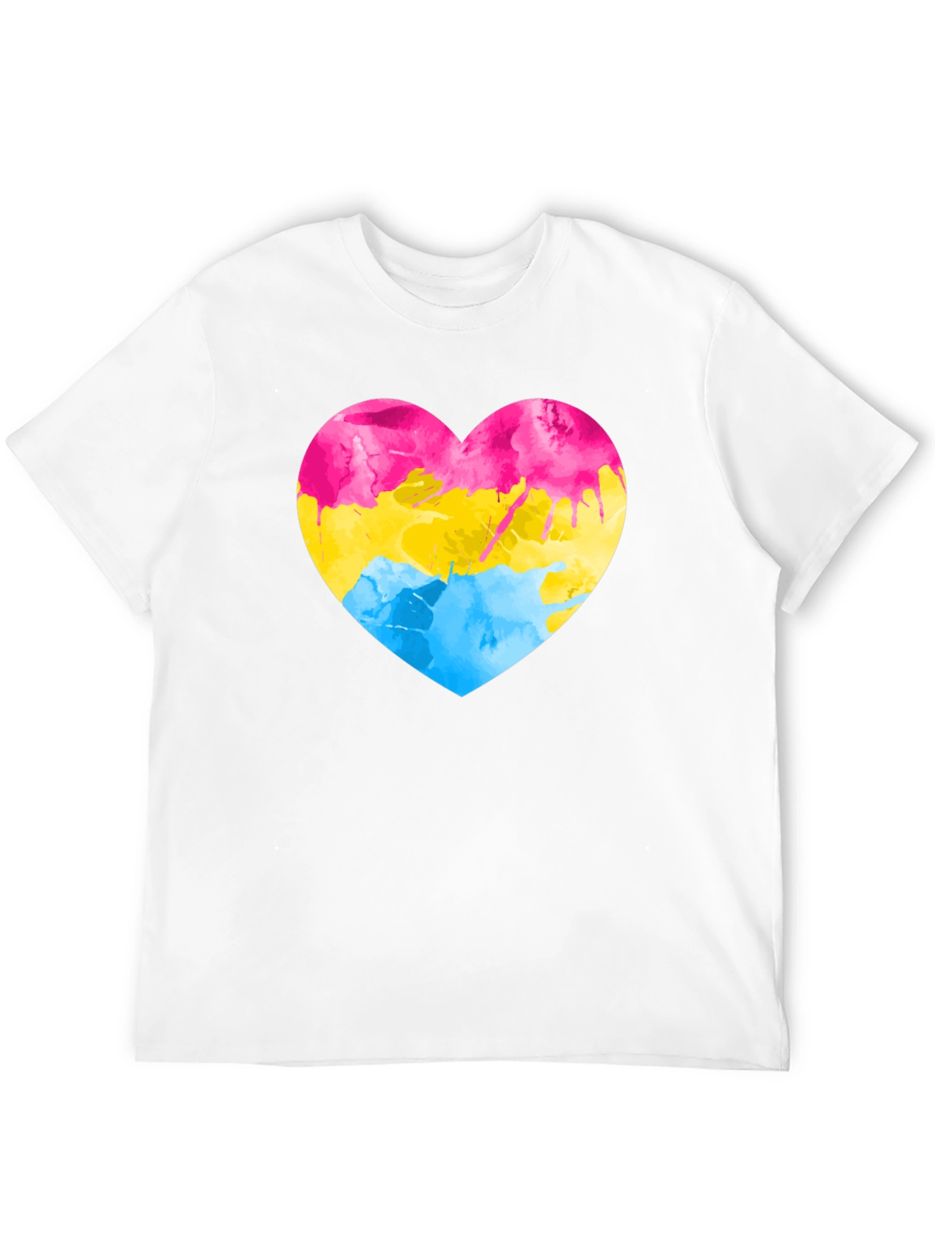Pansexual Pride Heart T-Shirt