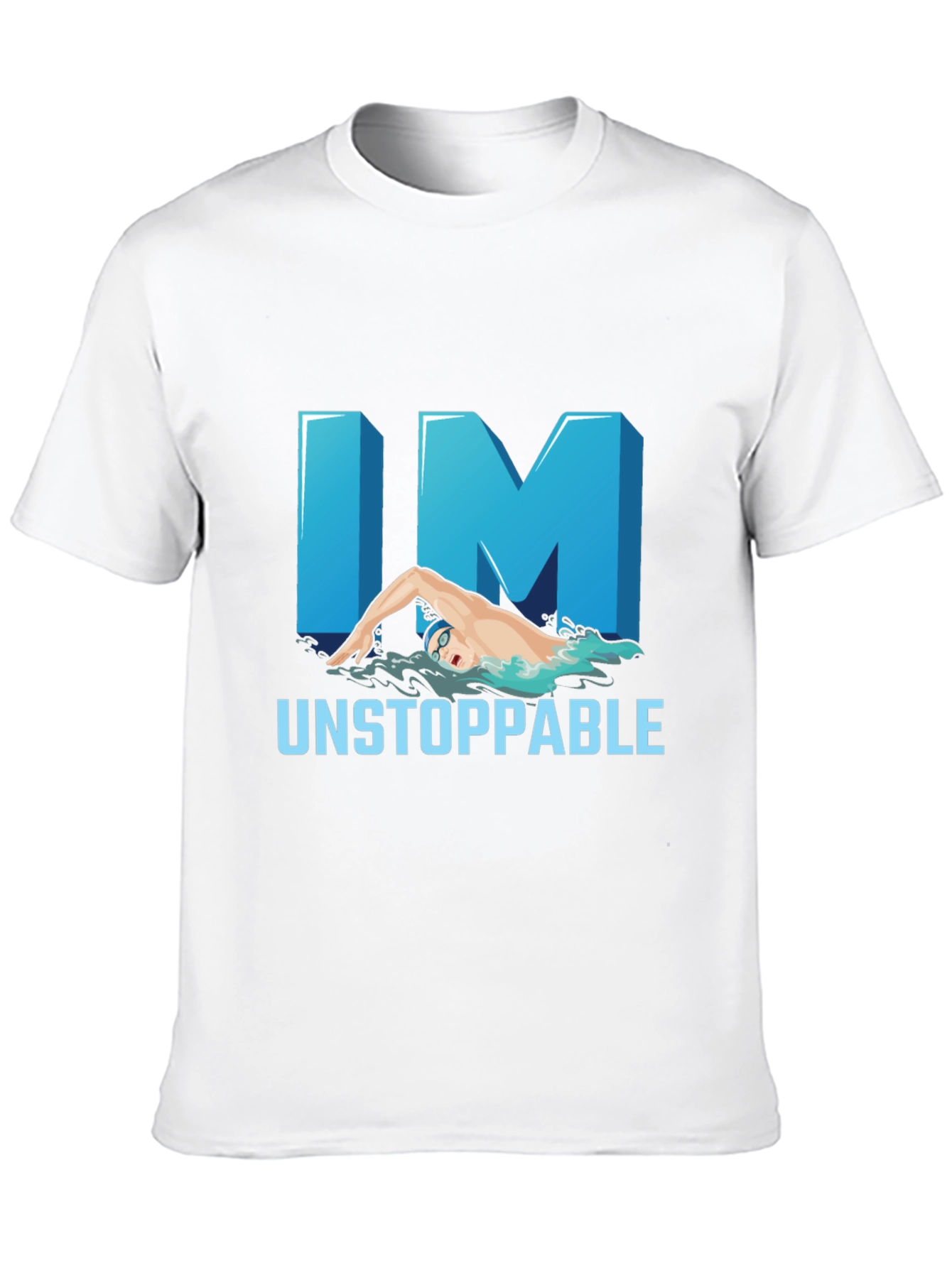 Unstoppable Swimmer Graphic Tee