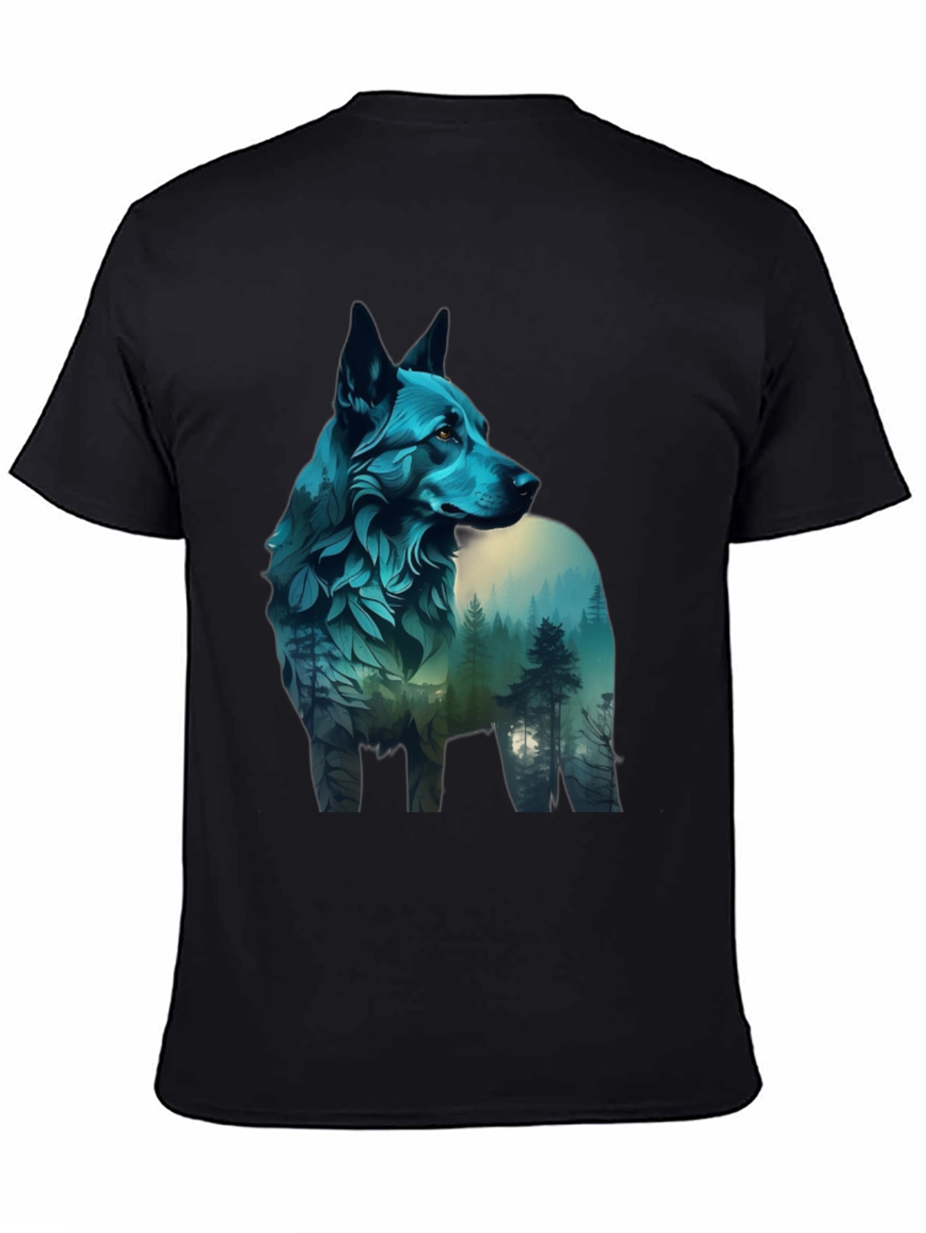 Nature Wolf Graphic Tee