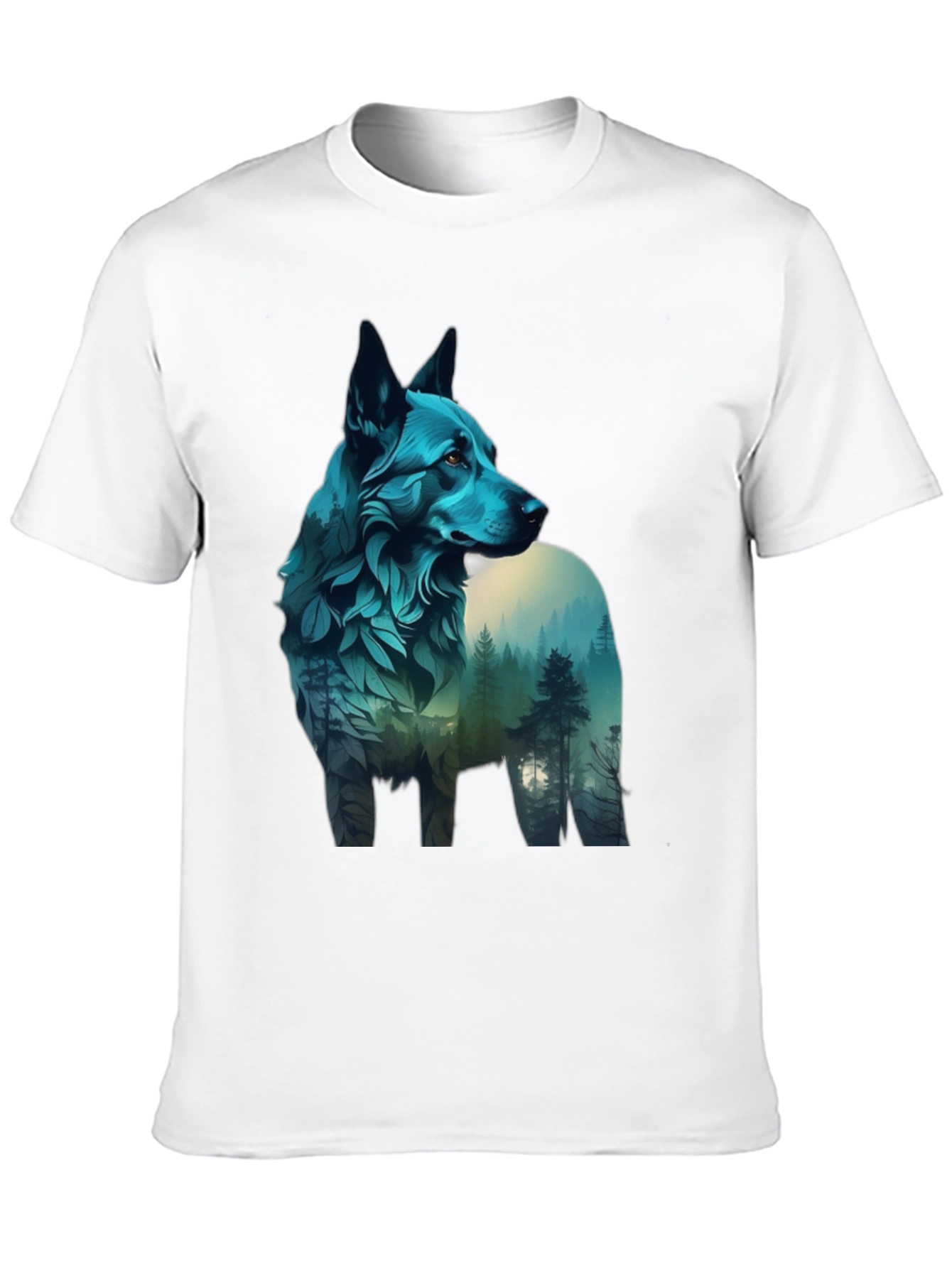 Nature Wolf Graphic Tee