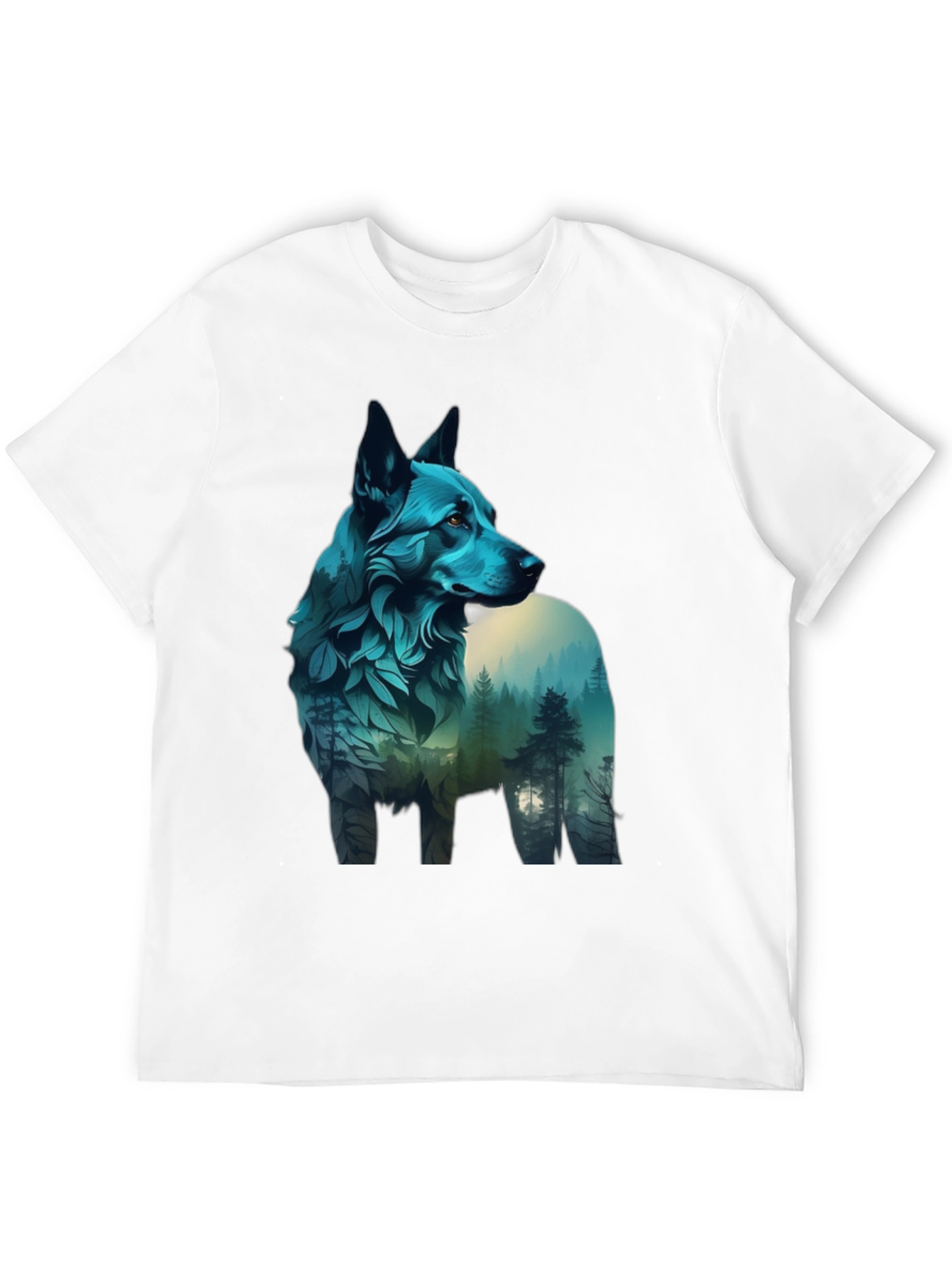 Nature Wolf Graphic Tee