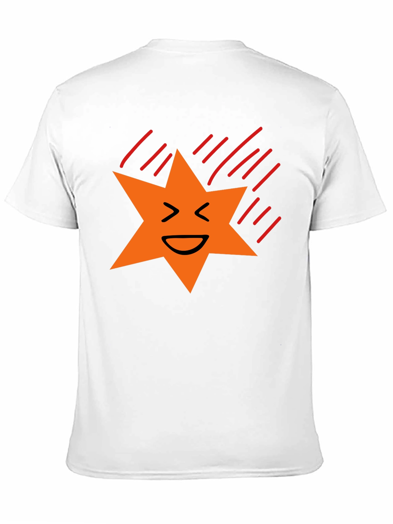 Funny Star Black Tee